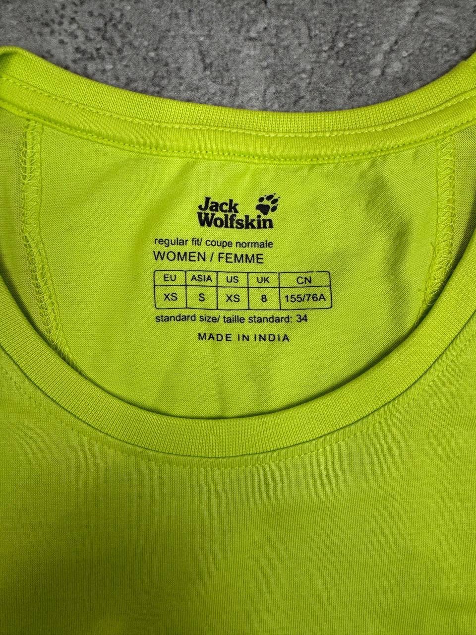 Jack Wolfskin Jack Wolfskin Women's Long Sleeve Shirt Neon Green Size XS / US 0-2 / IT 36-38 - 4 Thumbnail