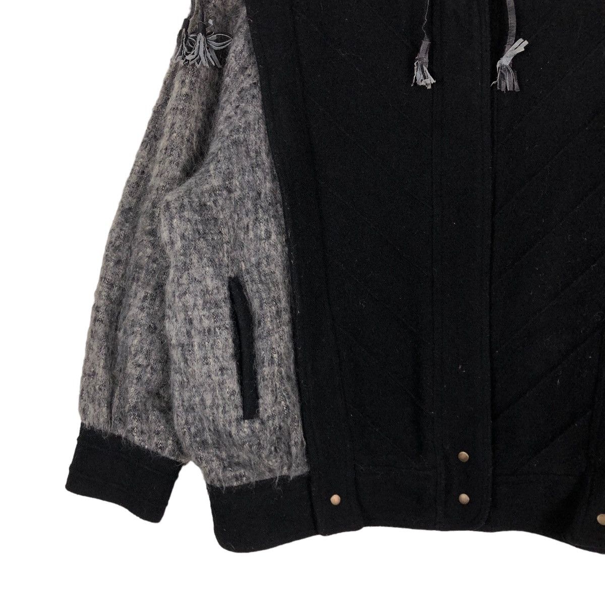 Japanese Brand 📌VINTAGE BOMBER JACKET WOOL RIOT RIOT DESIGN ISSEY MIYAKE Size US M / EU 48-50 / 2 - 15 Thumbnail