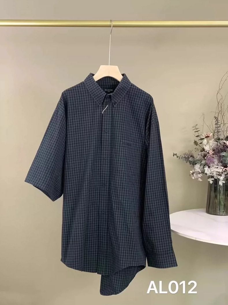 Balenciaga Balenciaga Irregular check shirt 2504-Nextarrow Size US XS / EU 42 / 0 - 1 Thumbnail