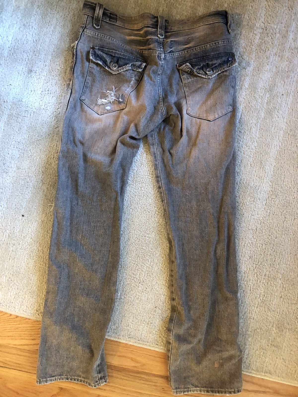 Japanese Brand × Vintage Vintage Japanese brand faded denim jeans Size US 32 / EU 48 - 4 Thumbnail