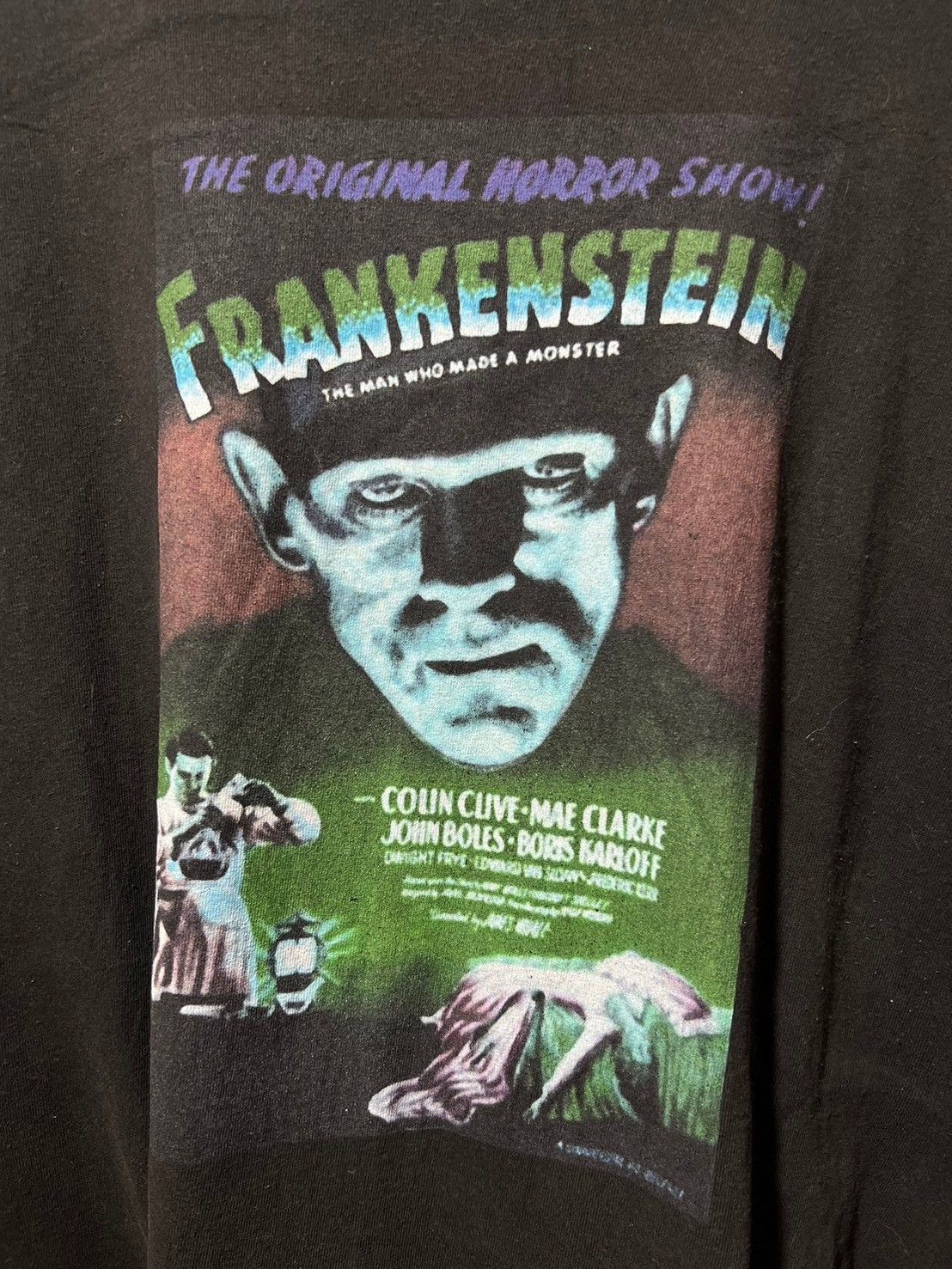 Vintage Frankenstein horror show shirt movie size 3XL Size US XXL / EU 58 / 5 - 4 Thumbnail
