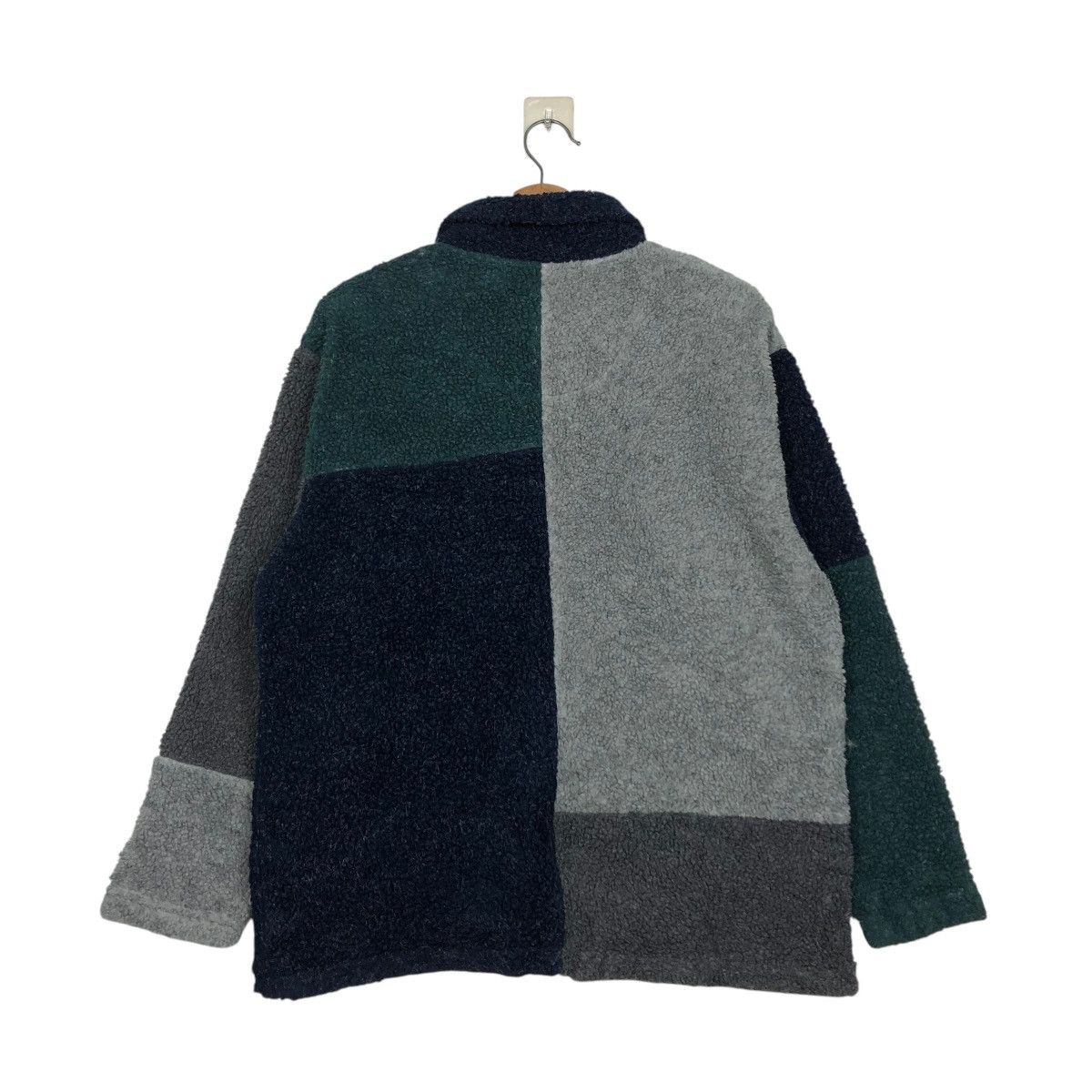 Japanese Brand 🔥VINTAGE BUTTON CHORE FLEECE JACKET BAXTER WELLS KAPITAL Size US M / EU 48-50 / 2 - 10 Thumbnail