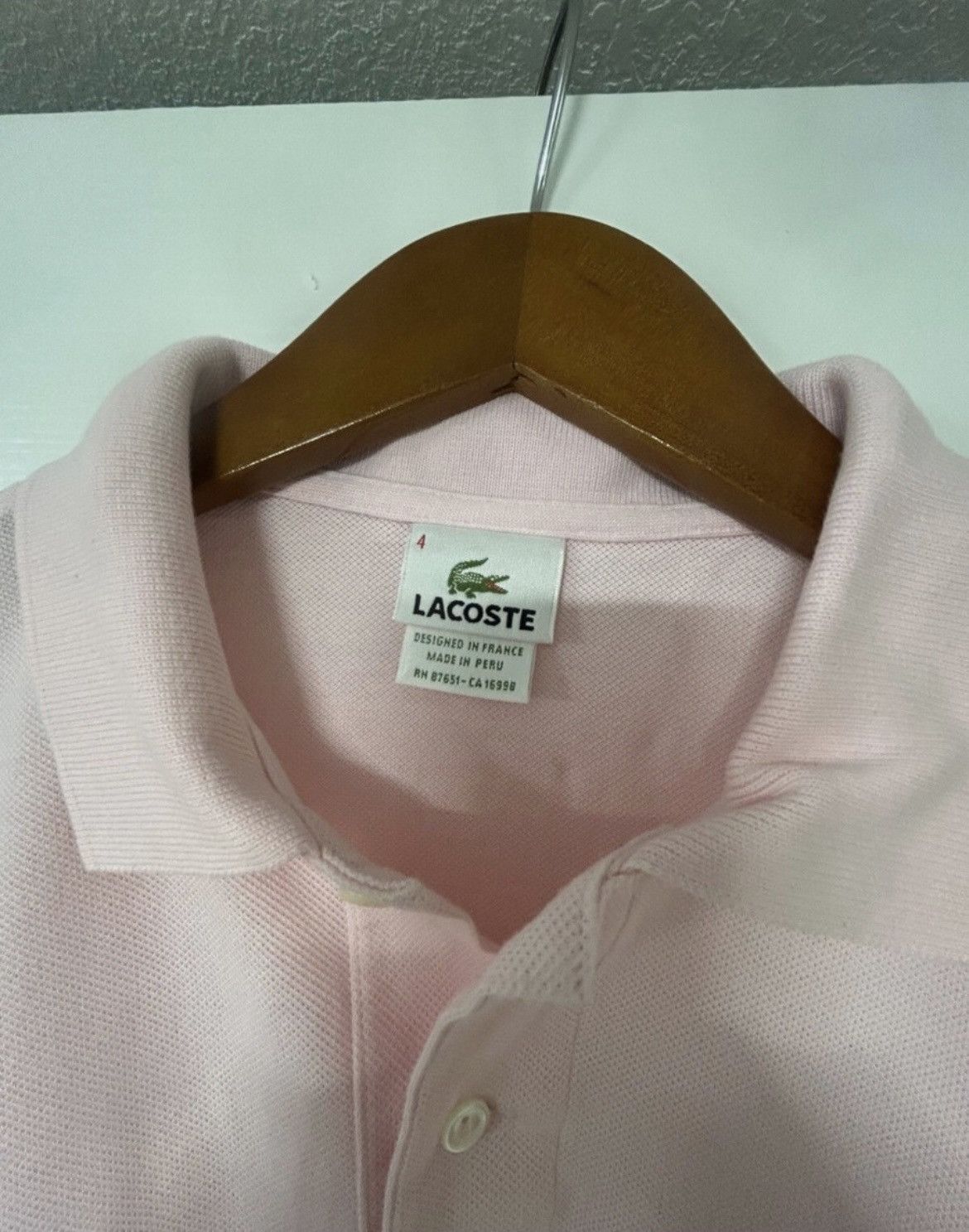 Lacoste locoste polo shirt men size 6 Size US M / EU 48-50 / 2 - 2 Thumbnail