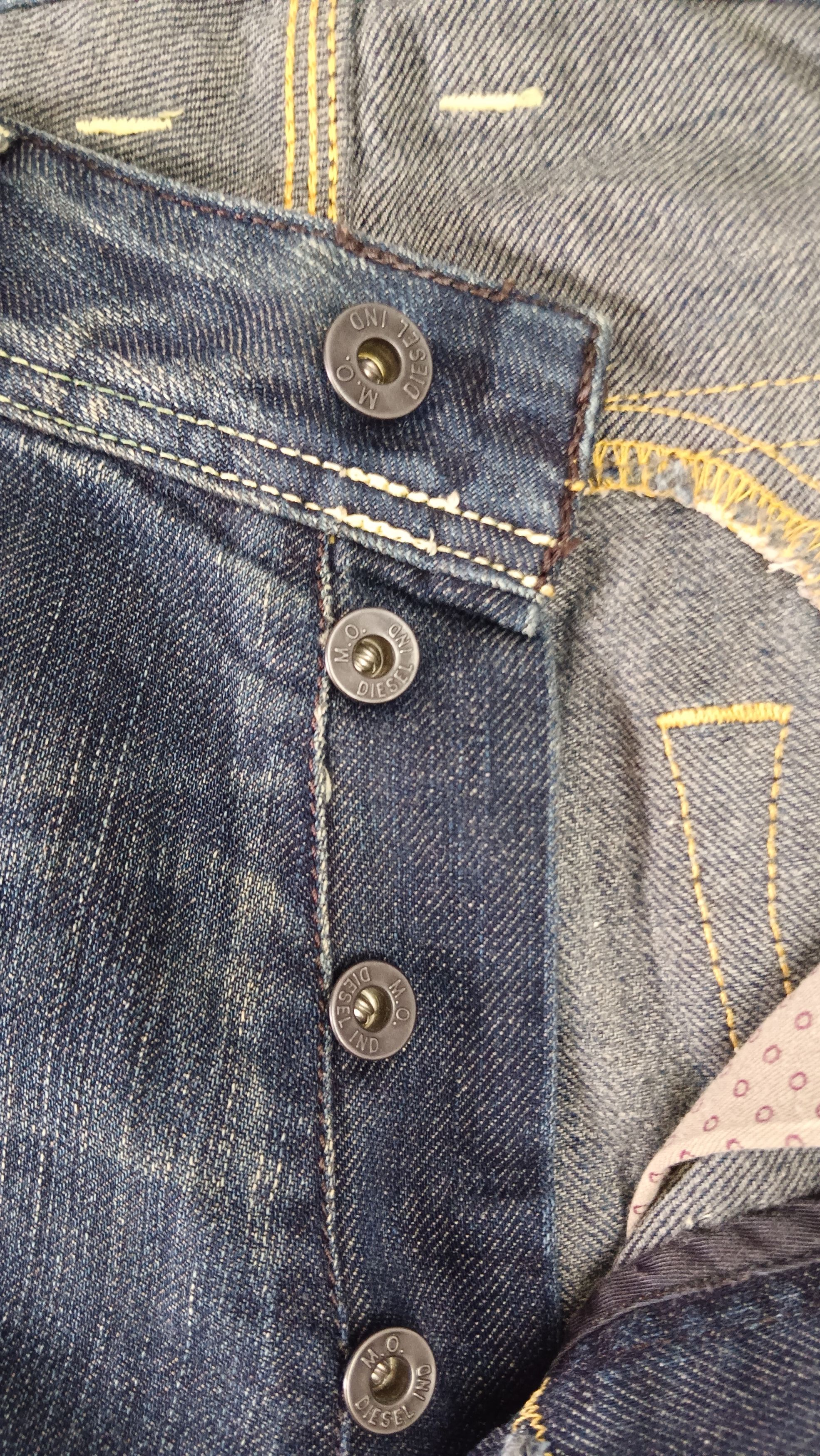 Diesel 💥Diesel Paddom Special💥 Multi Rear Pockets Jeans Size US 31 - 13 Thumbnail