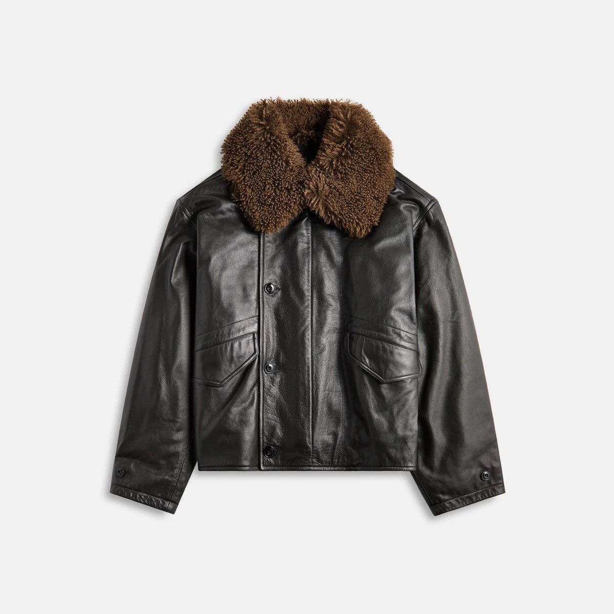 Lemaire Lemaire FW24 Quilted Leather Shearling Blouson Size US M / EU 48-50 / 2 - 9 Thumbnail