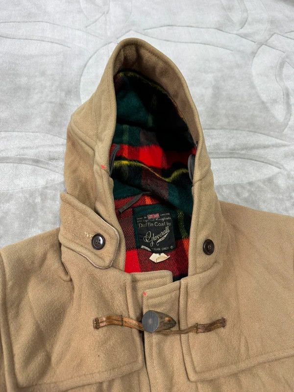 Gloverall Gloverall Wool Duffle Coat Beige Vintage 80s 90s England Size US L / EU 52-54 / 3 - 9 Thumbnail