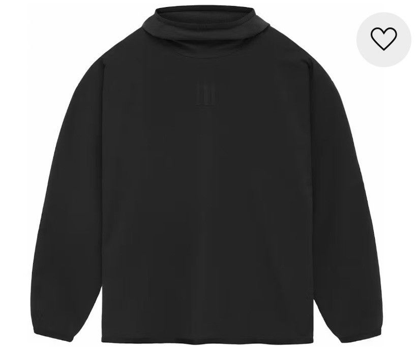 Fear of God FOG Athletic Stretch Woven Running Hoodie (Black/Medium) Size US M / EU 48-50 / 2 - 1 Thumbnail
