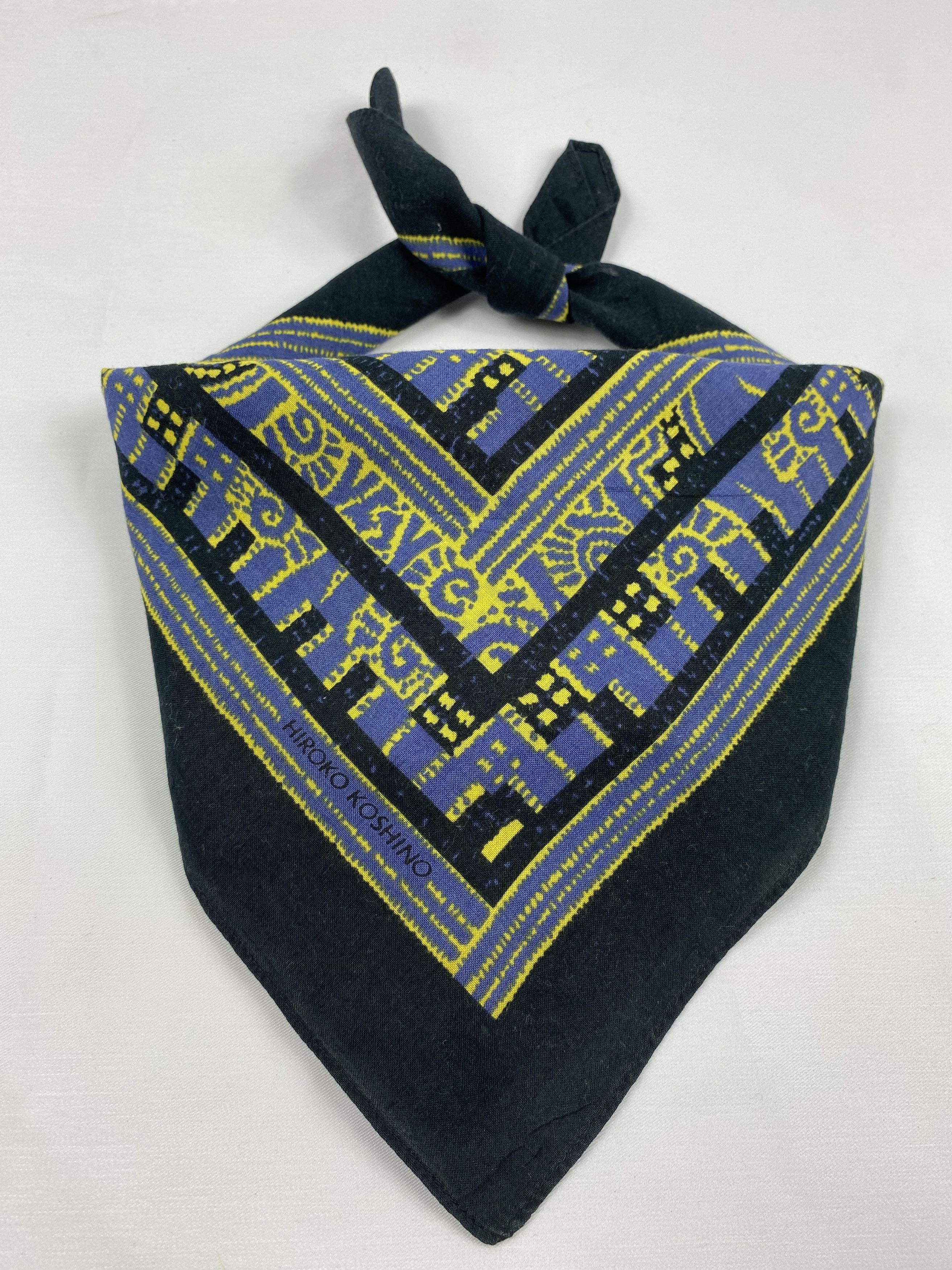 Hiroko Koshino Homme × Vintage Hiroko Koshino Handkerchief / Bandana / Neckerchief Size ONE SIZE - 1 Thumbnail