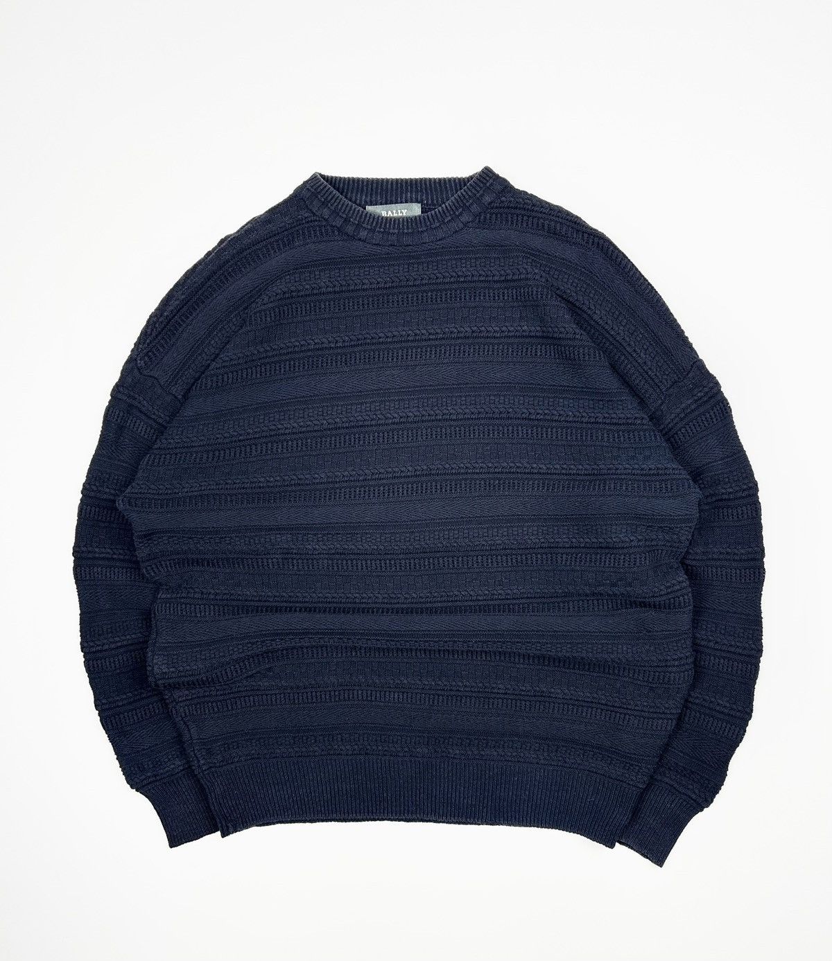 Bally × Vintage Vintage Bally Luxury Knit Sweater Archive Size US XL / EU 56 / 4 - 1 Thumbnail