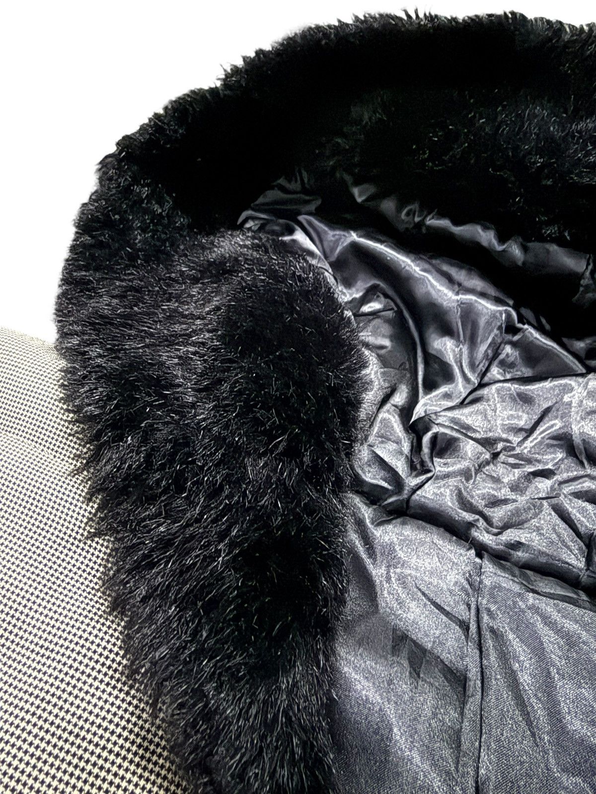 Yohji Yamamoto Y’s Bis Yohji Yamamoto Fur Hooded Long Paded Coat Jacket Size US M / EU 48-50 / 2 - 11 Thumbnail