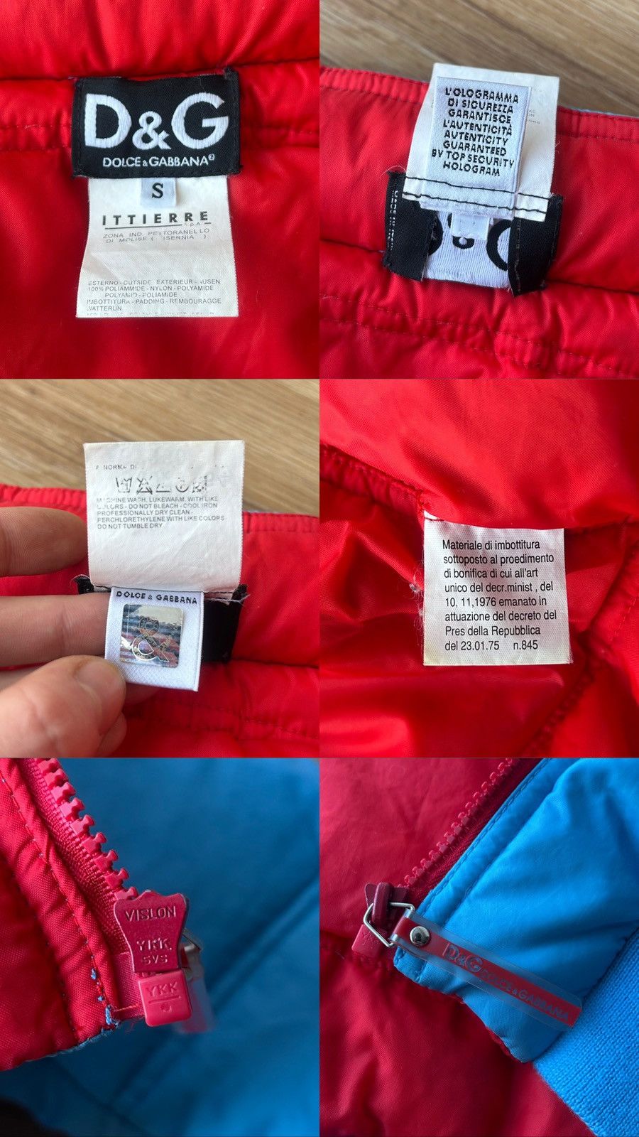 Dolce & Gabbana Vintage Dolce Gabbana Cropped Ski Down Puffer Jacket Size M / US 6-8 / IT 42-44 - 15 Thumbnail