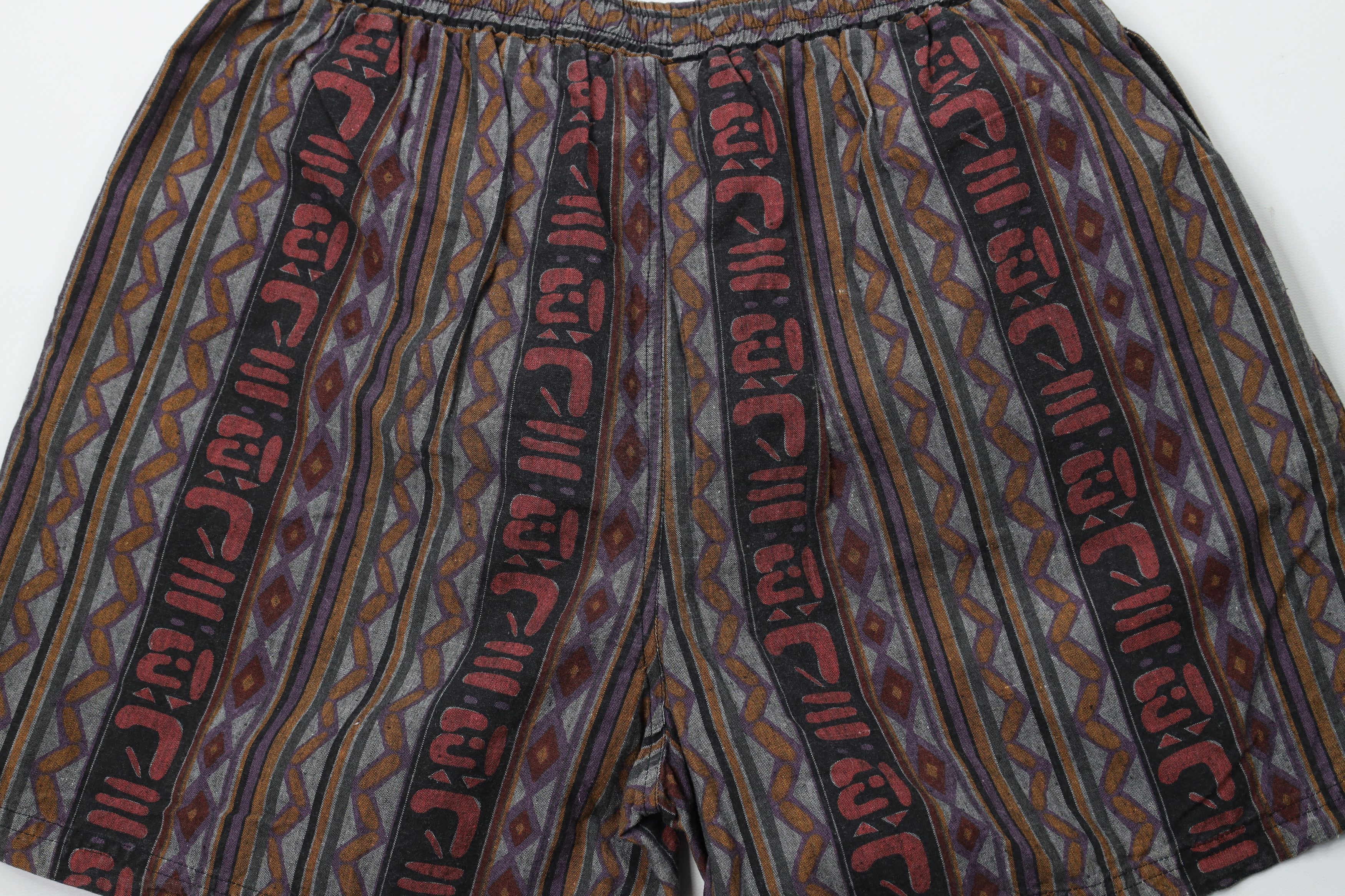 Vintage Vintage 90s Streetwear Lined Above Knee Shorts Trunks Size US 34 / EU 50 - 10 Thumbnail