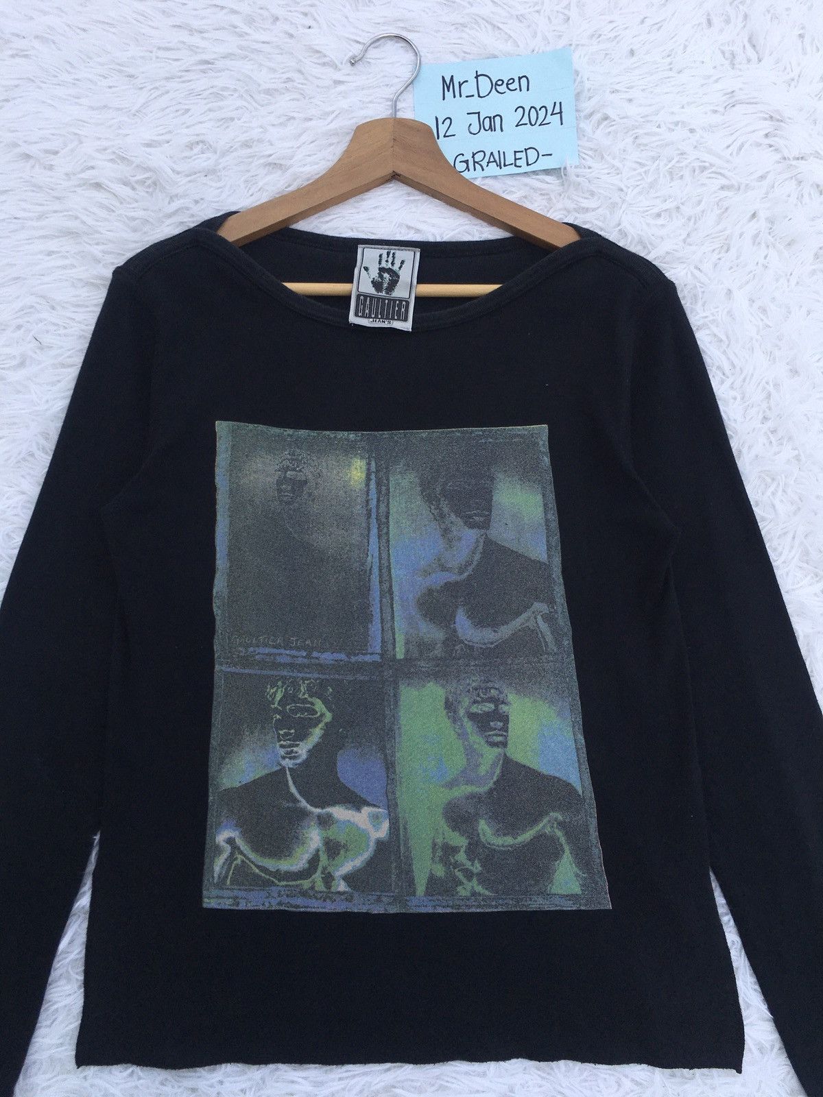 Jean Paul Gaultier Rare Vintage Jean Paul Gaultier Longsleeve Tshirt Size US S / EU 44-46 / 1 - 8 Thumbnail