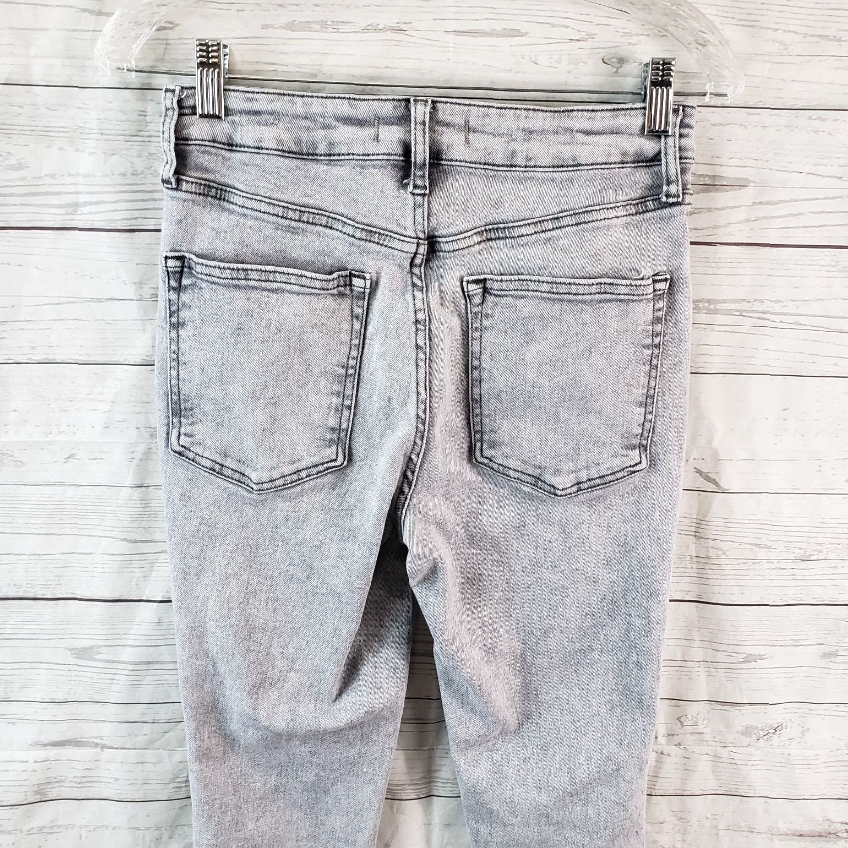 Vintage **We The Free Women's Size 28 Gray High Rise Skinny Jeans** User: We The Free Women's Size 28 Gray High Rise Skinny Jeans Size 28" / US 6 / IT 42 - 4 Thumbnail