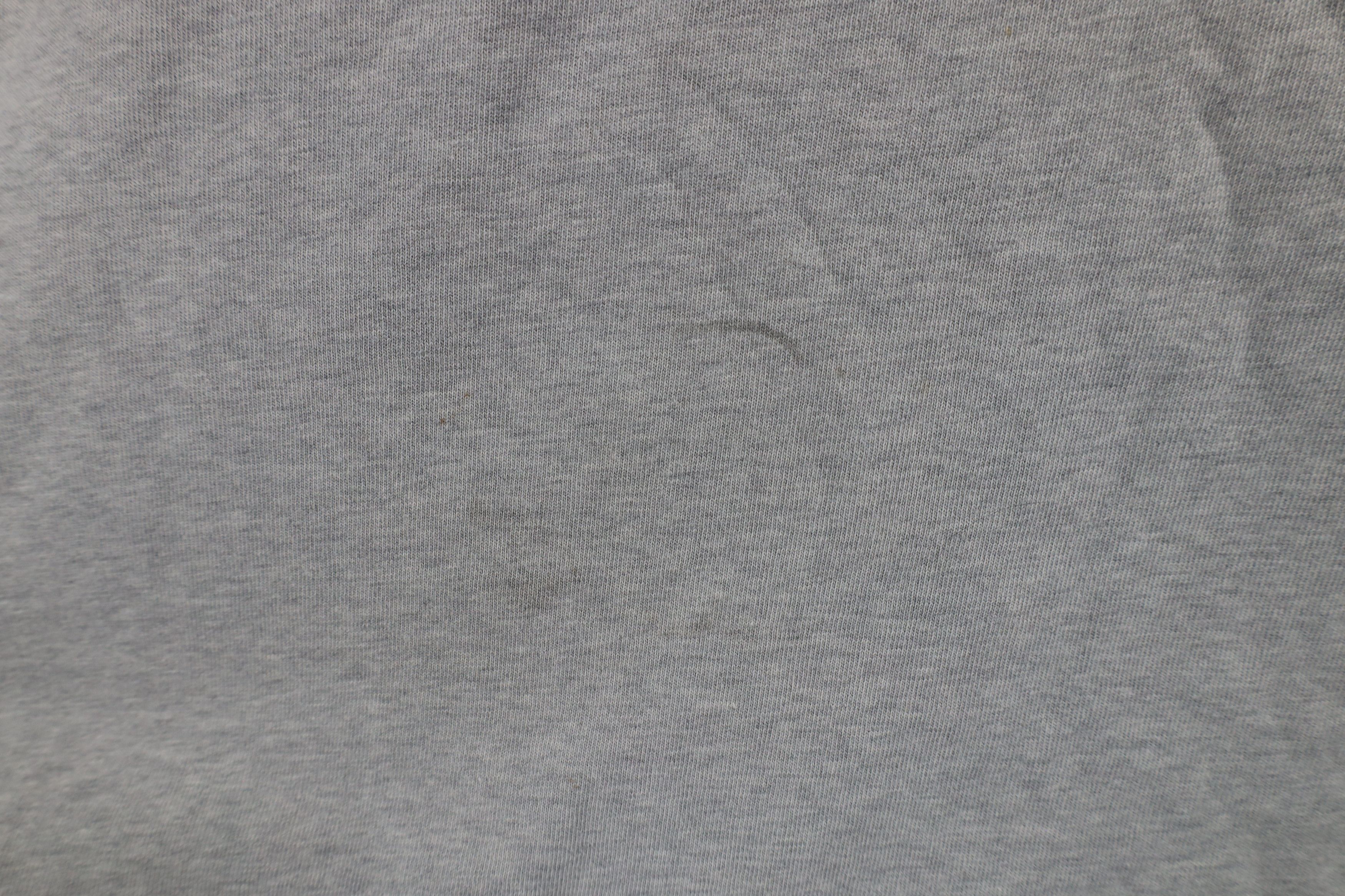 Eddie Bauer Vintage 90s Eddie Bauer Distressed Mock Neck T-Shirt Gray Size US M / EU 48-50 / 2 - 4 Thumbnail