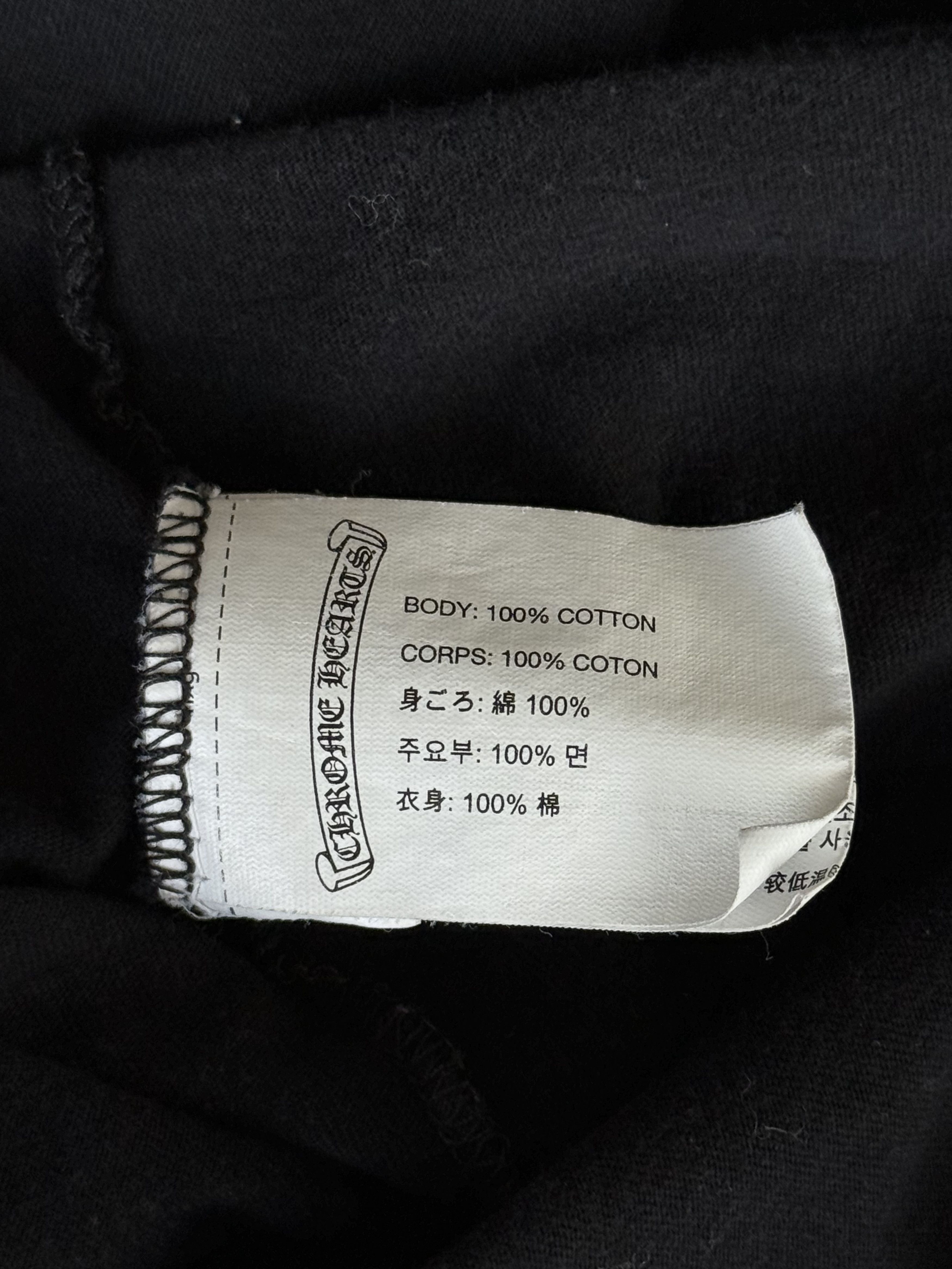 Chrome Hearts Black Sunset Gradient Horseshoe Longsleeve T-Shirt Size US XS / EU 42 / 0 - 4 Thumbnail