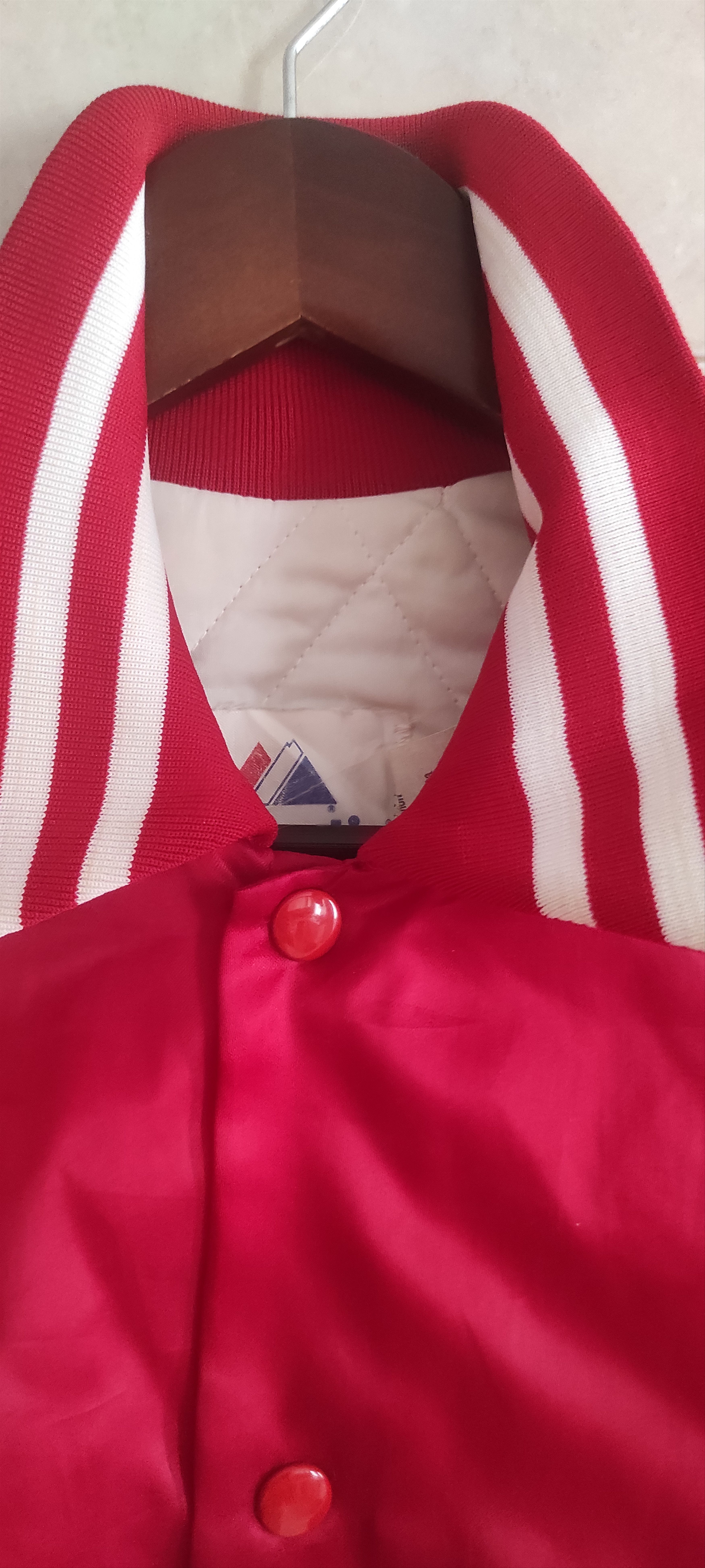 Majestic Majestic Athletic 80s Authentic Bomber Satin Jacket Made USA Size US L / EU 52-54 / 3 - 18 Thumbnail