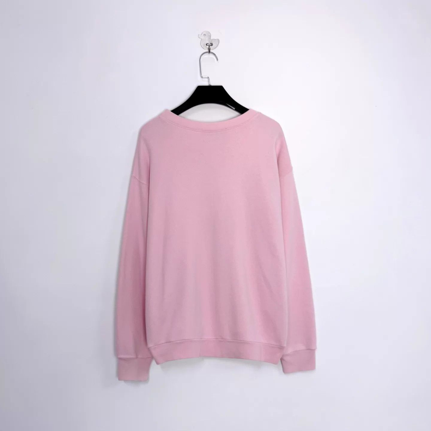 Gucci Gucci Pink Embroidered GG Tennis Logo Sweatshirt S Unisex Size US S / EU 44-46 / 1 - 2 Thumbnail