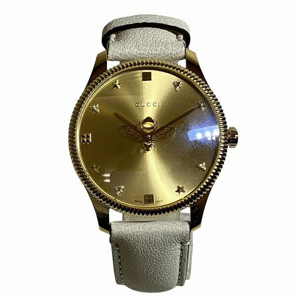 Gucci Gucci Gucci G-Timeless Stainless Steel Watch Metal Quartz YA1264180 Size ONE SIZE - 1 Thumbnail