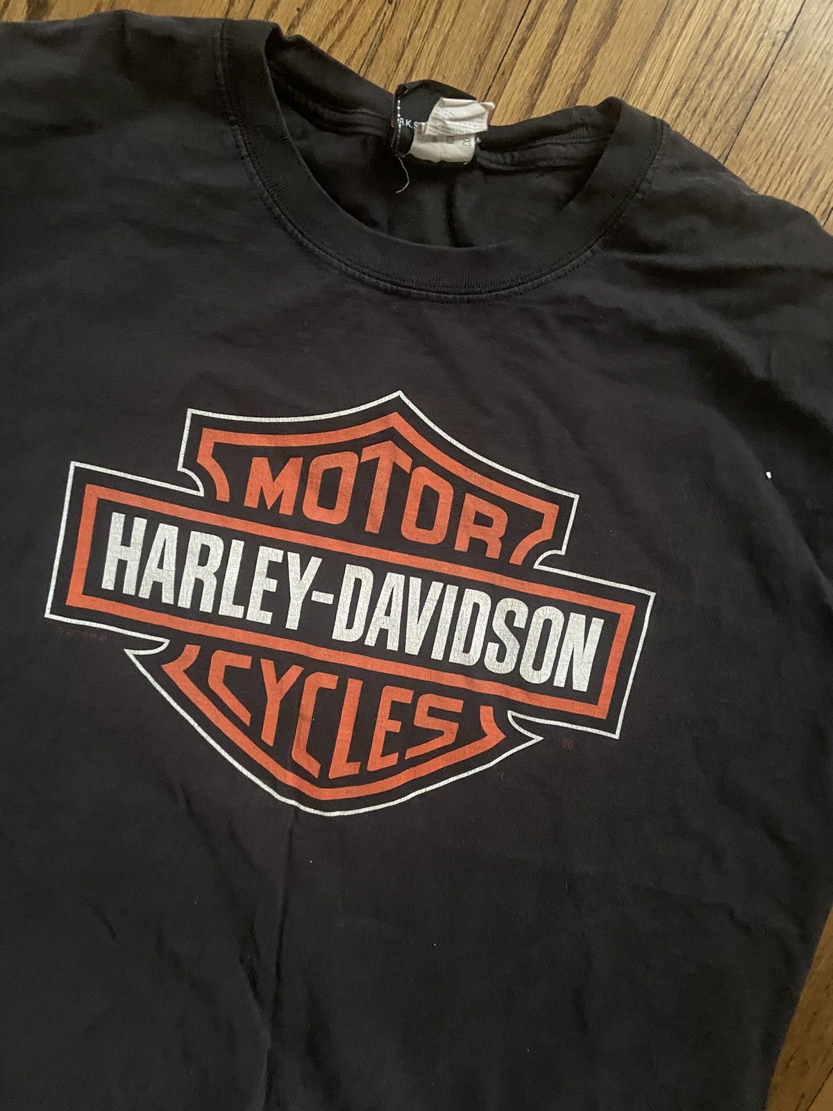 Harley Davidson Vintage harley davidson logo t shirt Size US XL / EU 56 / 4 - 3 Thumbnail