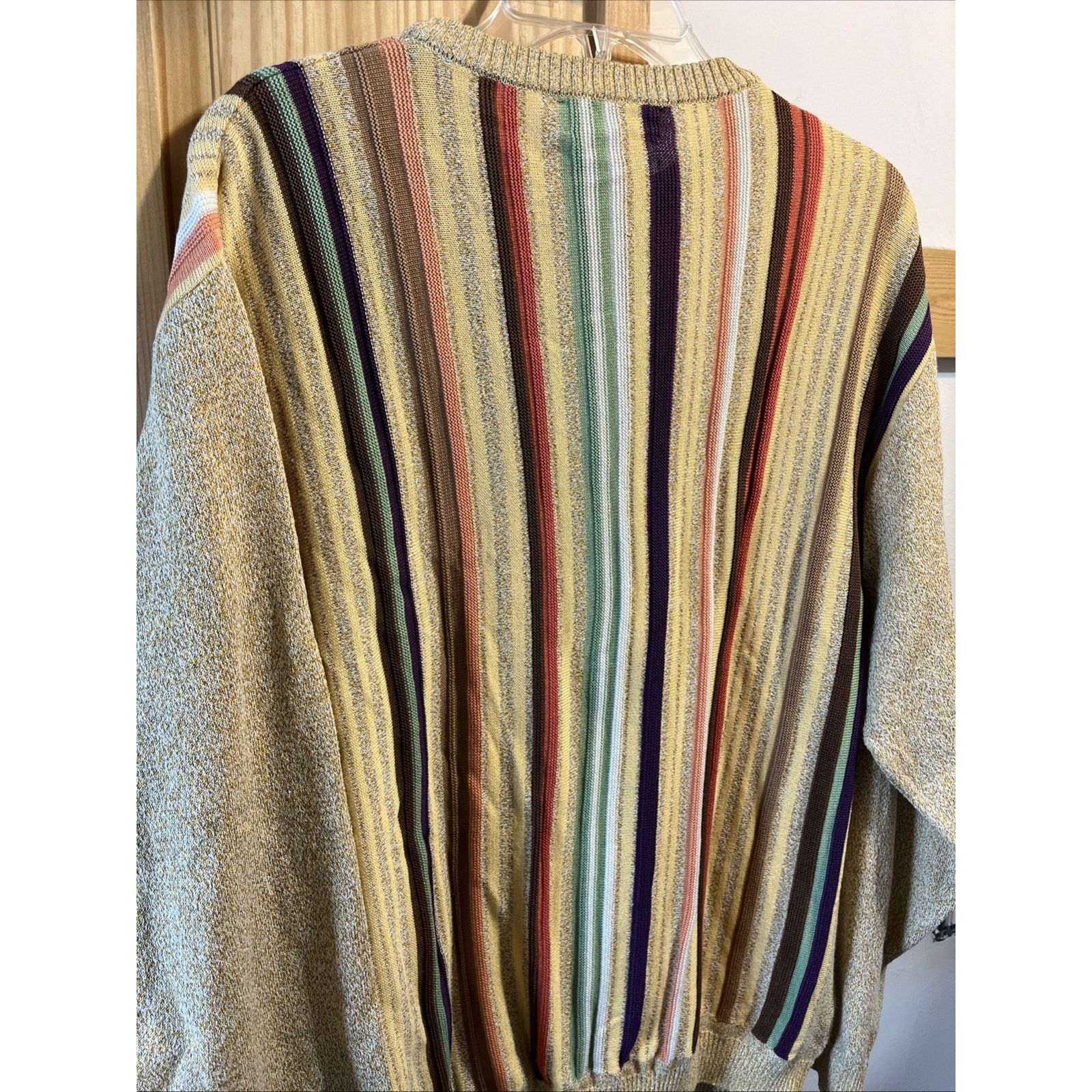 St. Croix St Croix Shop Men's L Cotton Blend Multicolor Knits Sweater Size US L / EU 52-54 / 3 - 9 Thumbnail