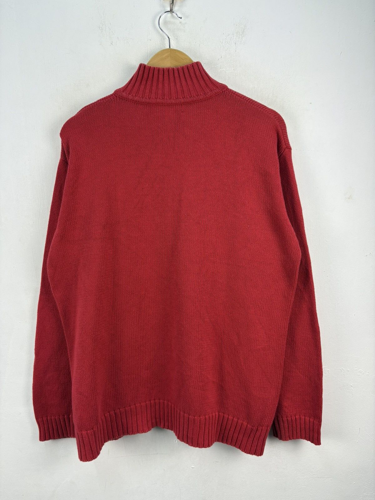 Ralph Lauren Vintage 90s Ralph Lauren Pullover Sweater Half Zipper Size US M / EU 48-50 / 2 - 3 Thumbnail