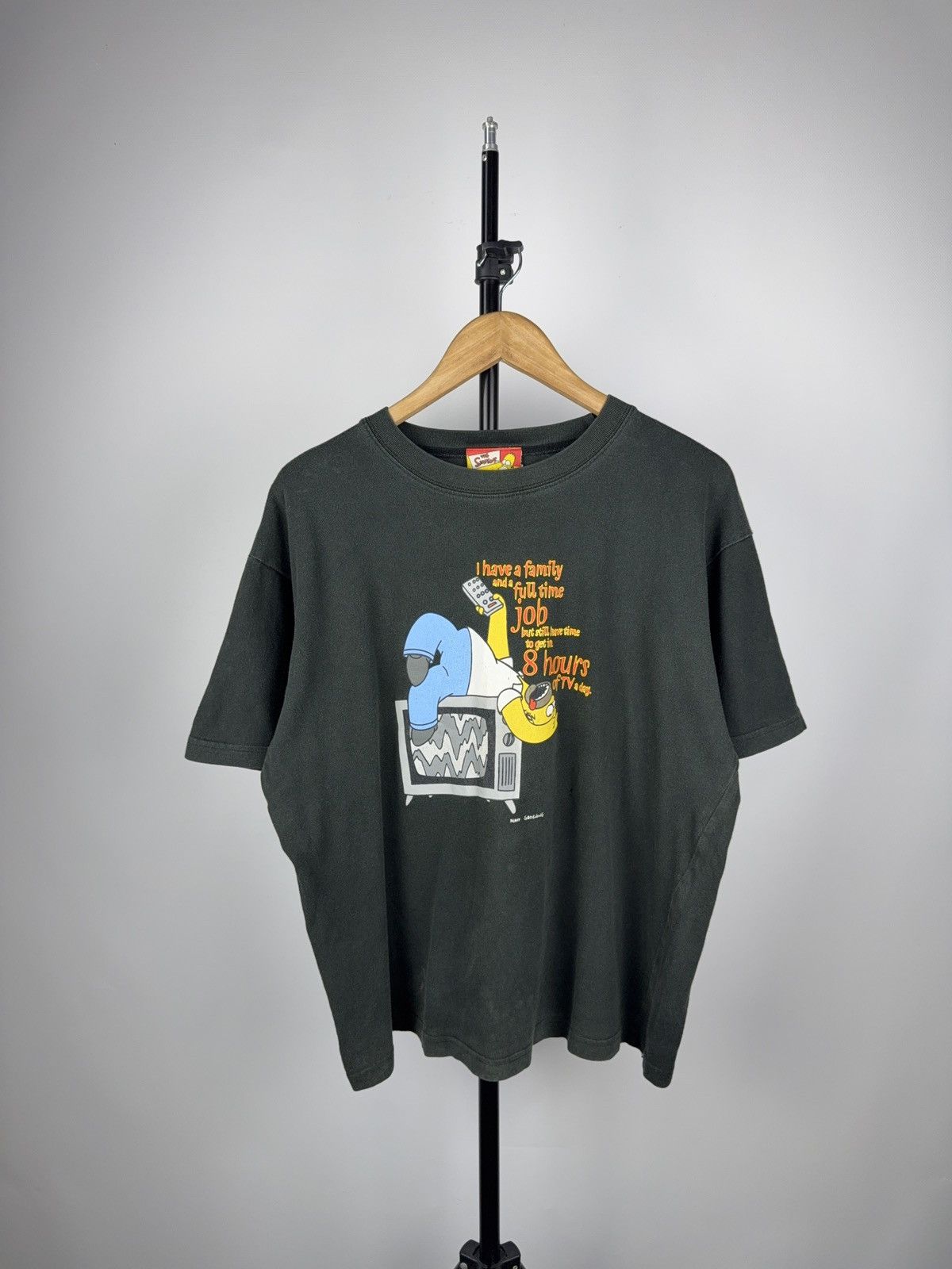 Cartoon Network × The Simpsons Vintage 00s The Simpsons Homer Promo 2001 Logo T-shirt Size US M / EU 48-50 / 2 - 1 Thumbnail