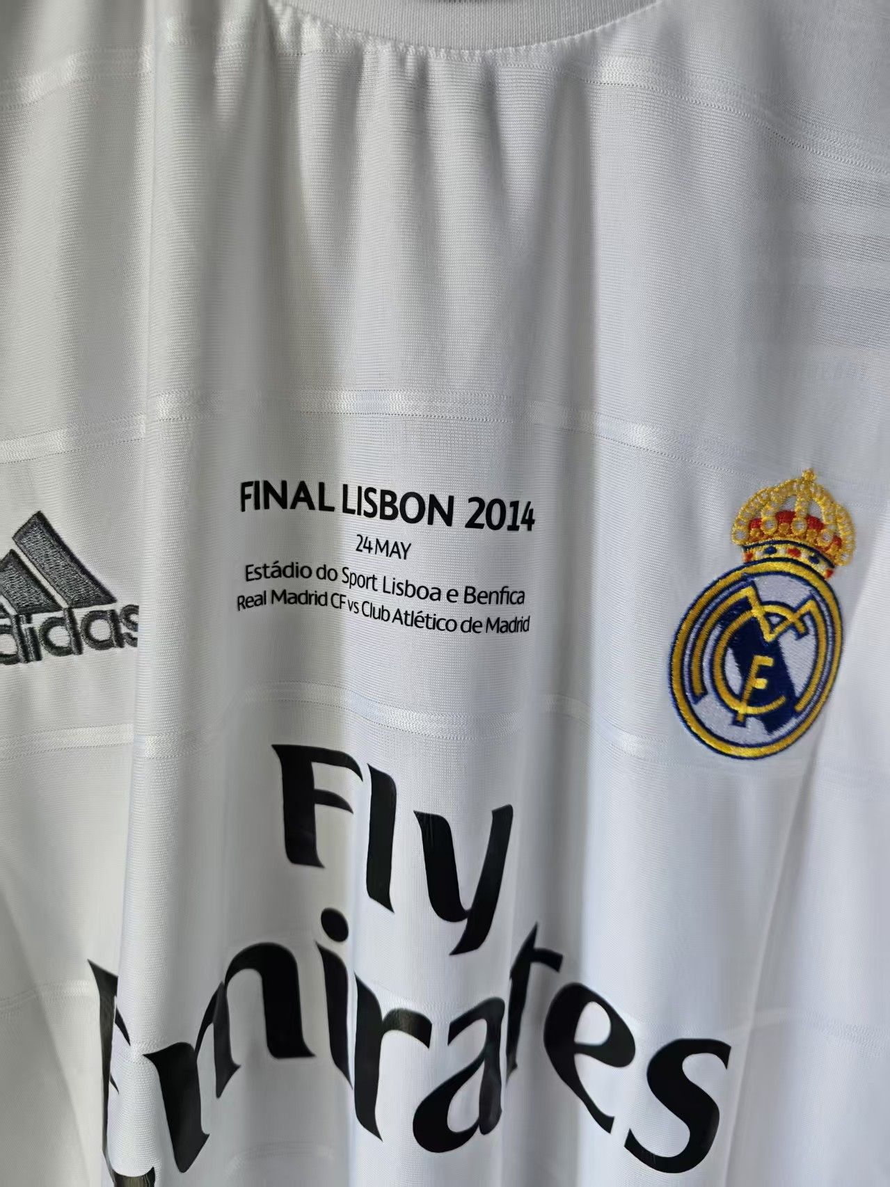 Maillot Real Madrid Third 2013/2014 #11 Bale - Taille M, Adidas, Orange