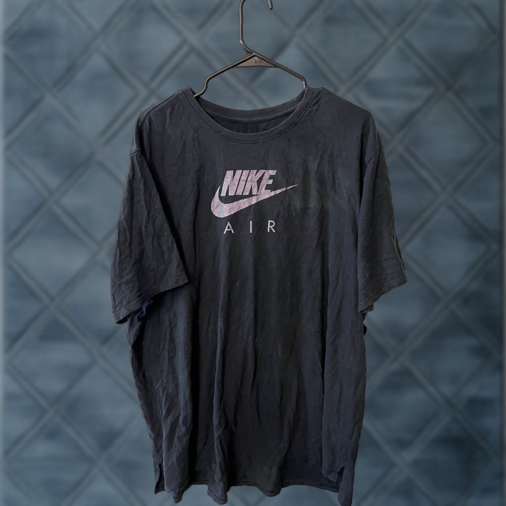 Nike Nike Men XXL Black Graphic Print T-Shirt Casual Athletic Short Sleeve Sleep Fit Size US XXL / EU 58 / 5 - 1 Thumbnail