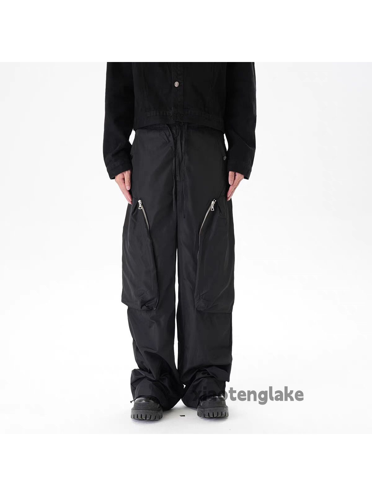 Vintage ltx utility punk yuppie grunge military tactical cargo pants Size US 38 / EU 54 - 3 Thumbnail