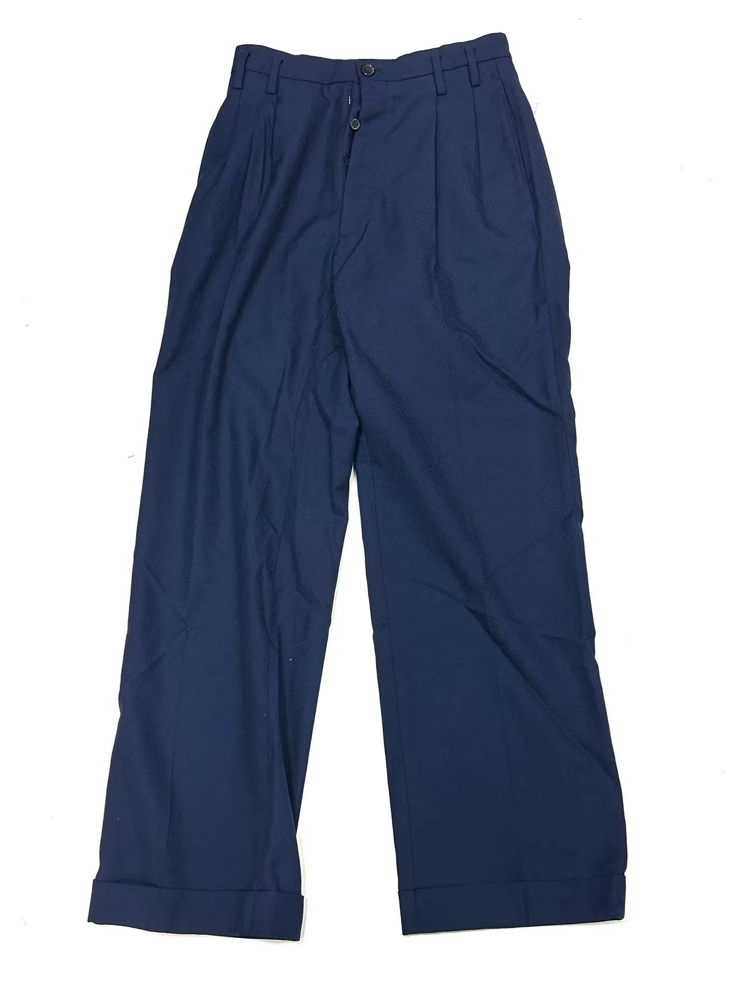 Maison Margiela Maison Margiela Wool Runway Trousers Size US 28 / EU 44 - 1 Thumbnail