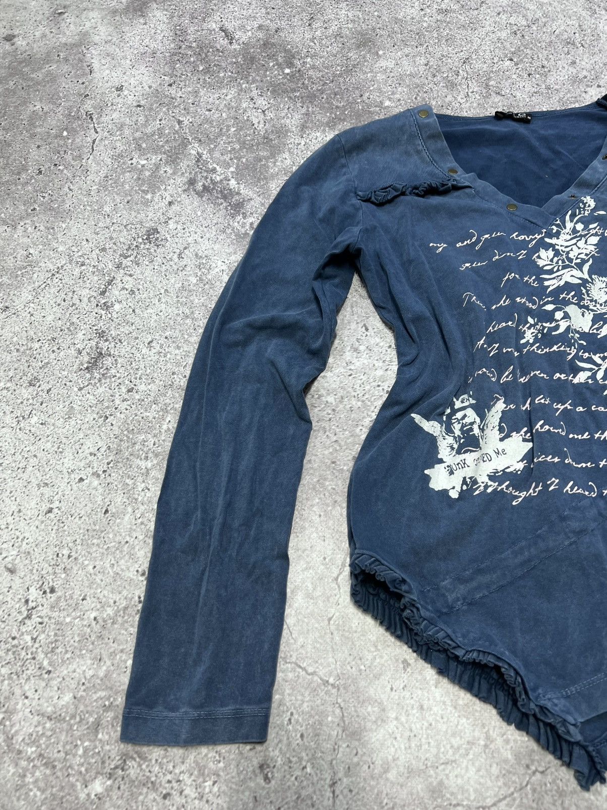 Dolce & Gabbana VTG Dolce & Gabbana All Over Print Top Long Sleeve Y2K Style Size M / US 6-8 / IT 42-44 - 5 Thumbnail