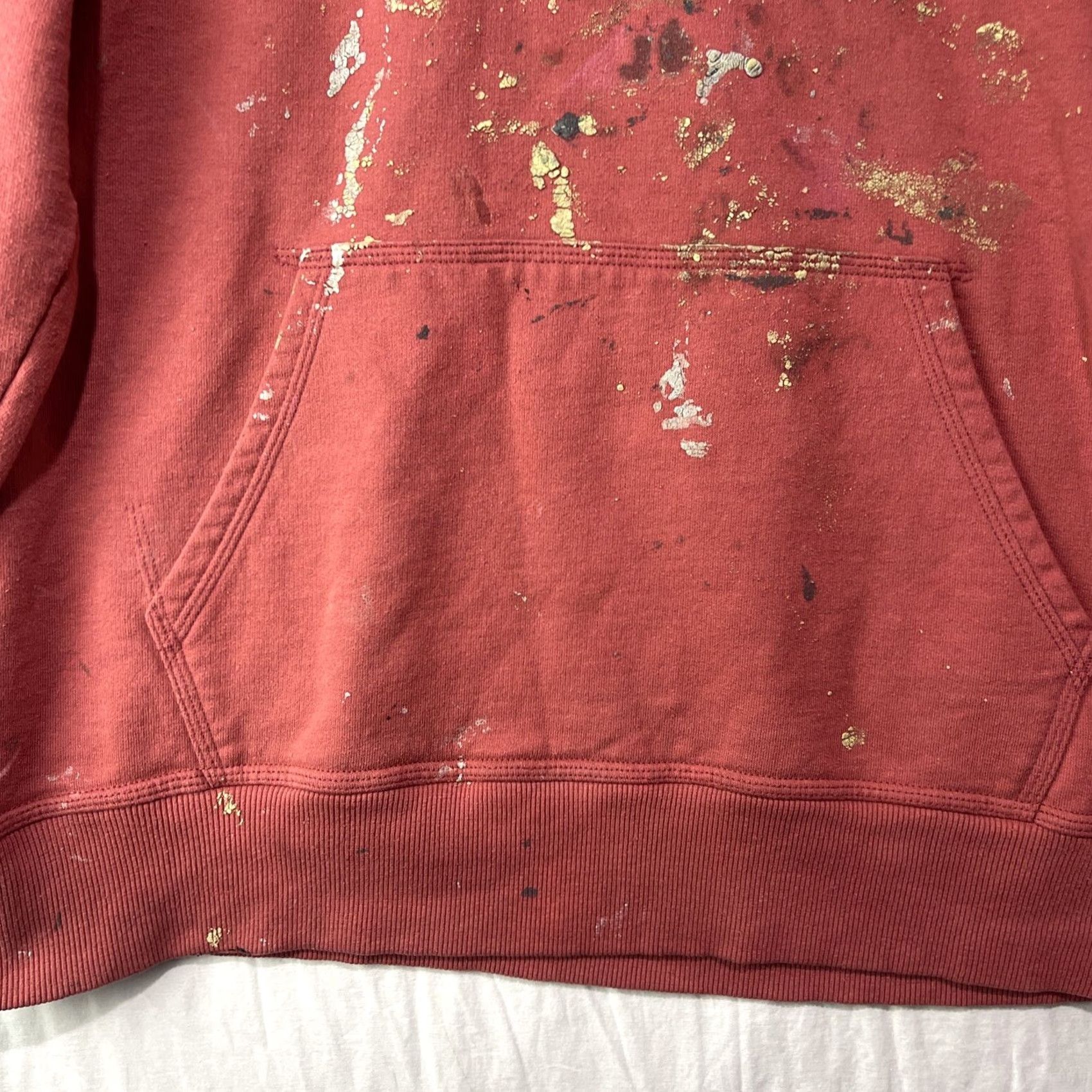Champion Champion Hoodie Mens XL Red Sweatshirt Fleece Long Sleeve Logo Sweater Fleece Size US XL / EU 56 / 4 - 6 Thumbnail