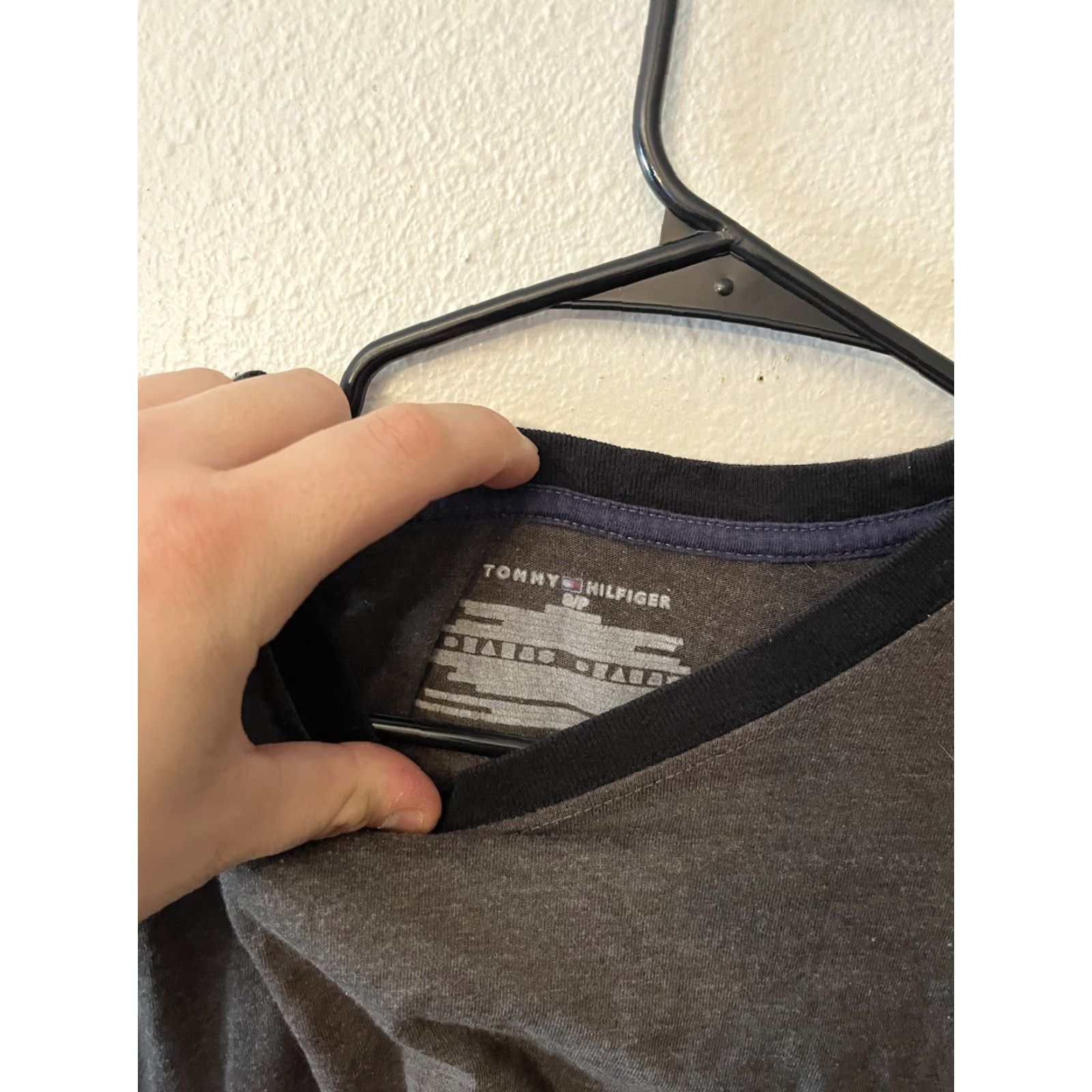 Tommy Hilfiger VINTAGE Tommy Hilfiger Sleep Shirt Men Small Gray Cotton Blend Short Sleeve Crew Neck Classic Sleepwear All Seasons Size US S / EU 44-46 / 1 - 2 Thumbnail