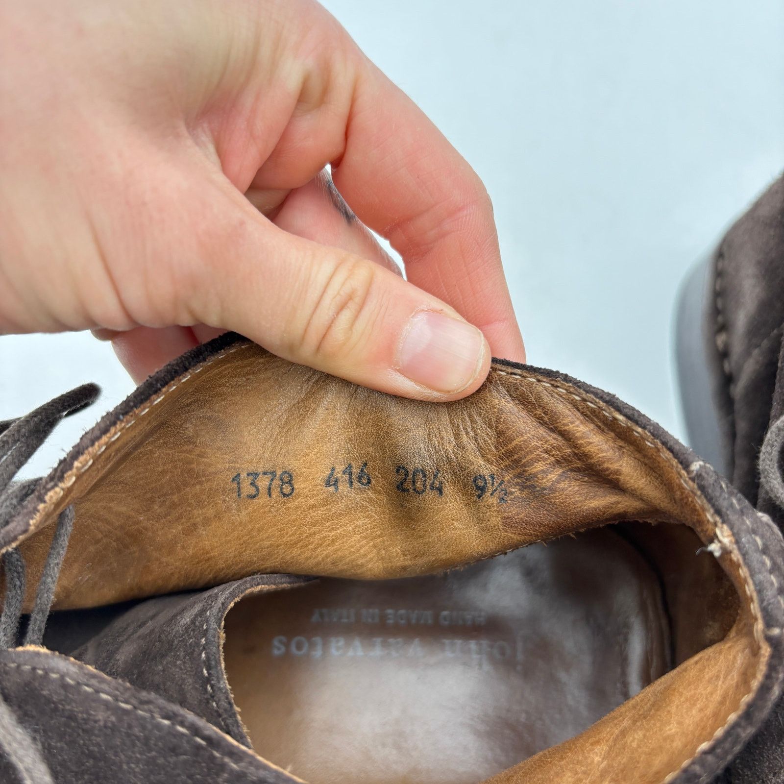 John Varvatos John Varvatos Handmade in Italy Suede Chukka Boots Men's 9.5 Size US 9.5 / EU 42-43 - 9 Thumbnail