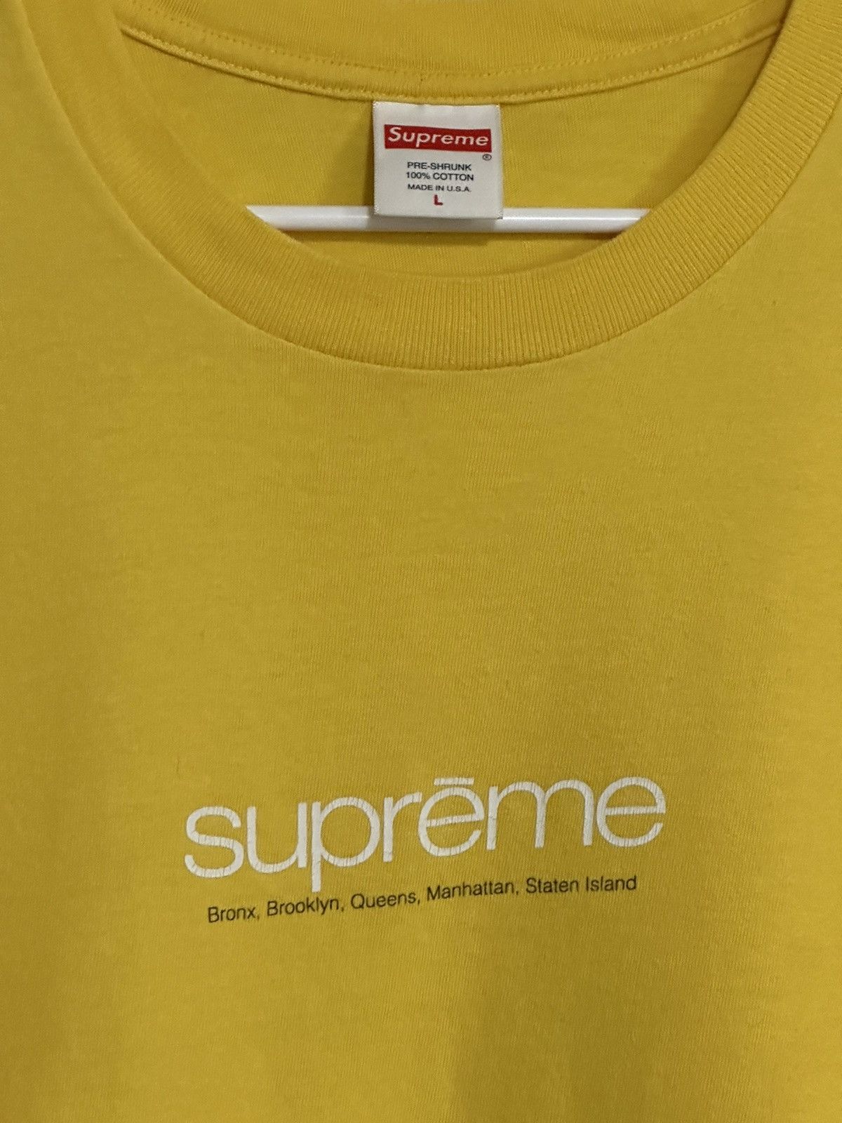 Supreme Supreme Five Boroughs Tee Size US L / EU 52-54 / 3 - 2 Thumbnail