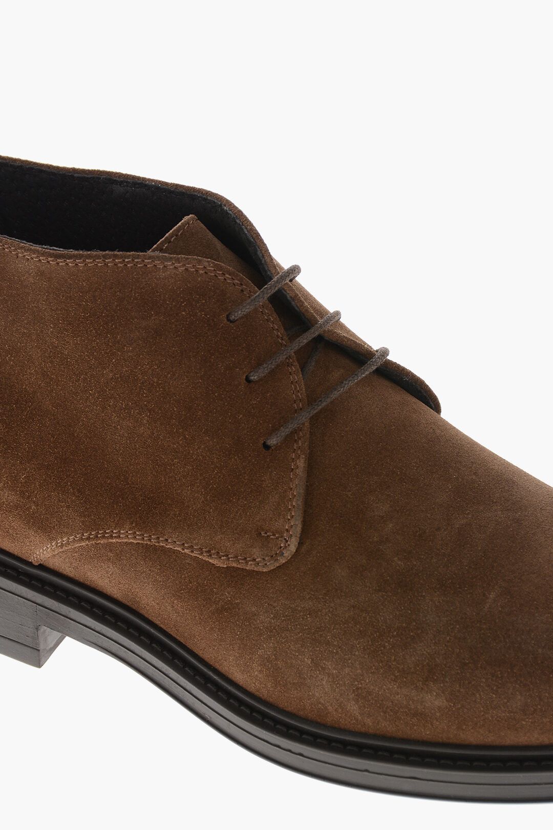 Testoni og1mm0226 Suede Ankle Boots in Brown Size US 8 / EU 41 - 4 Thumbnail