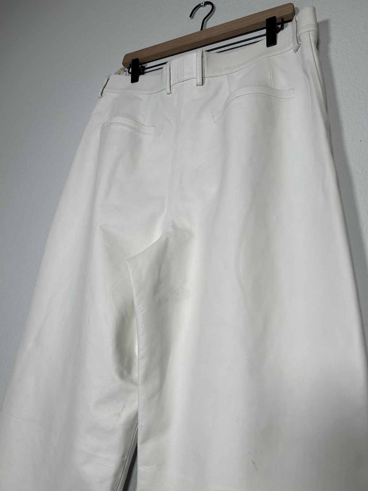 Marni SS25 MSRP: $2.7k Leather Oversized Pants Size US 36 / EU 52 - 4 Thumbnail