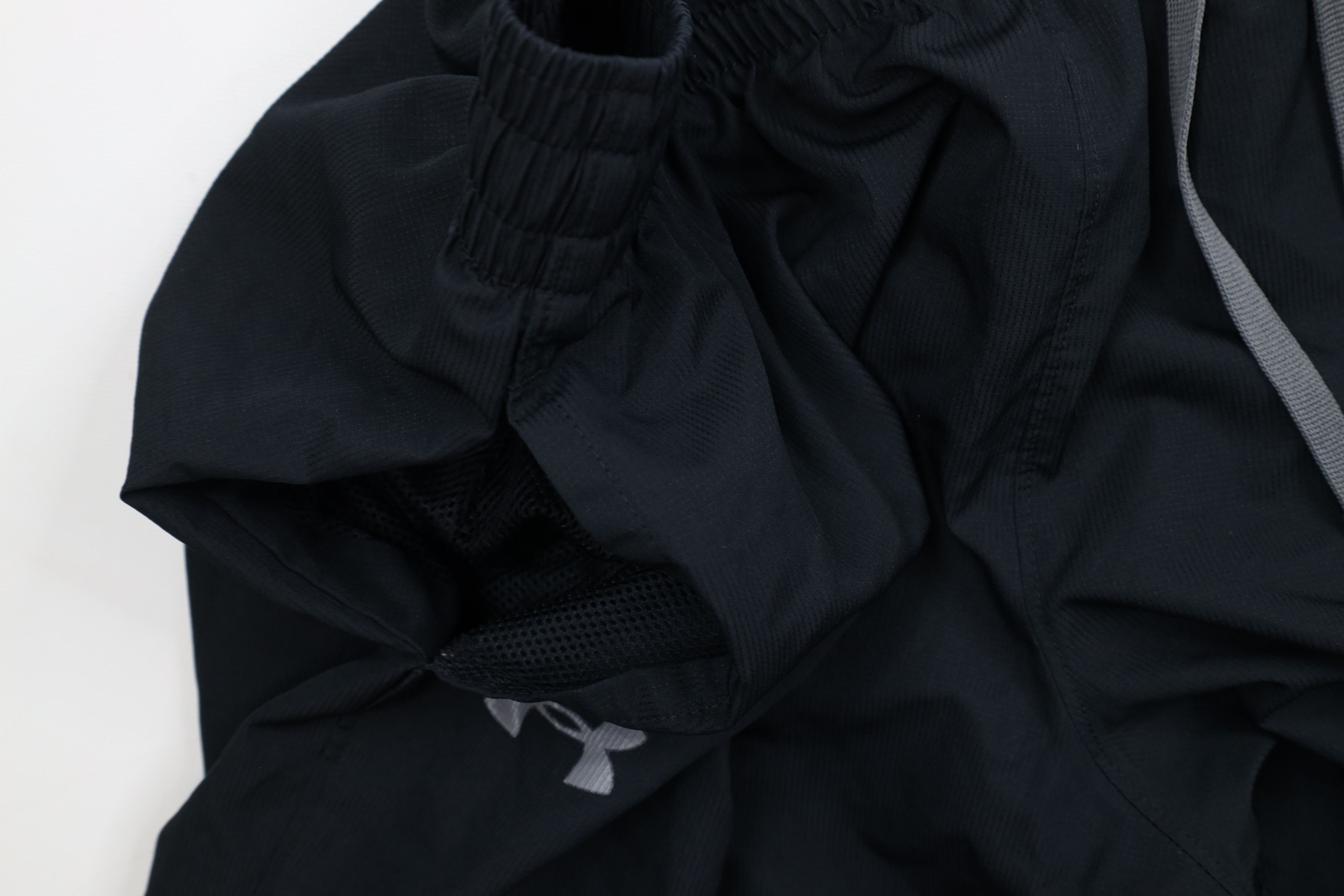 Under Armour × Vintage Under Armour HeatGear Spell Out Lined Wide Leg Pants Black Size US 34 / EU 50 - 7 Thumbnail