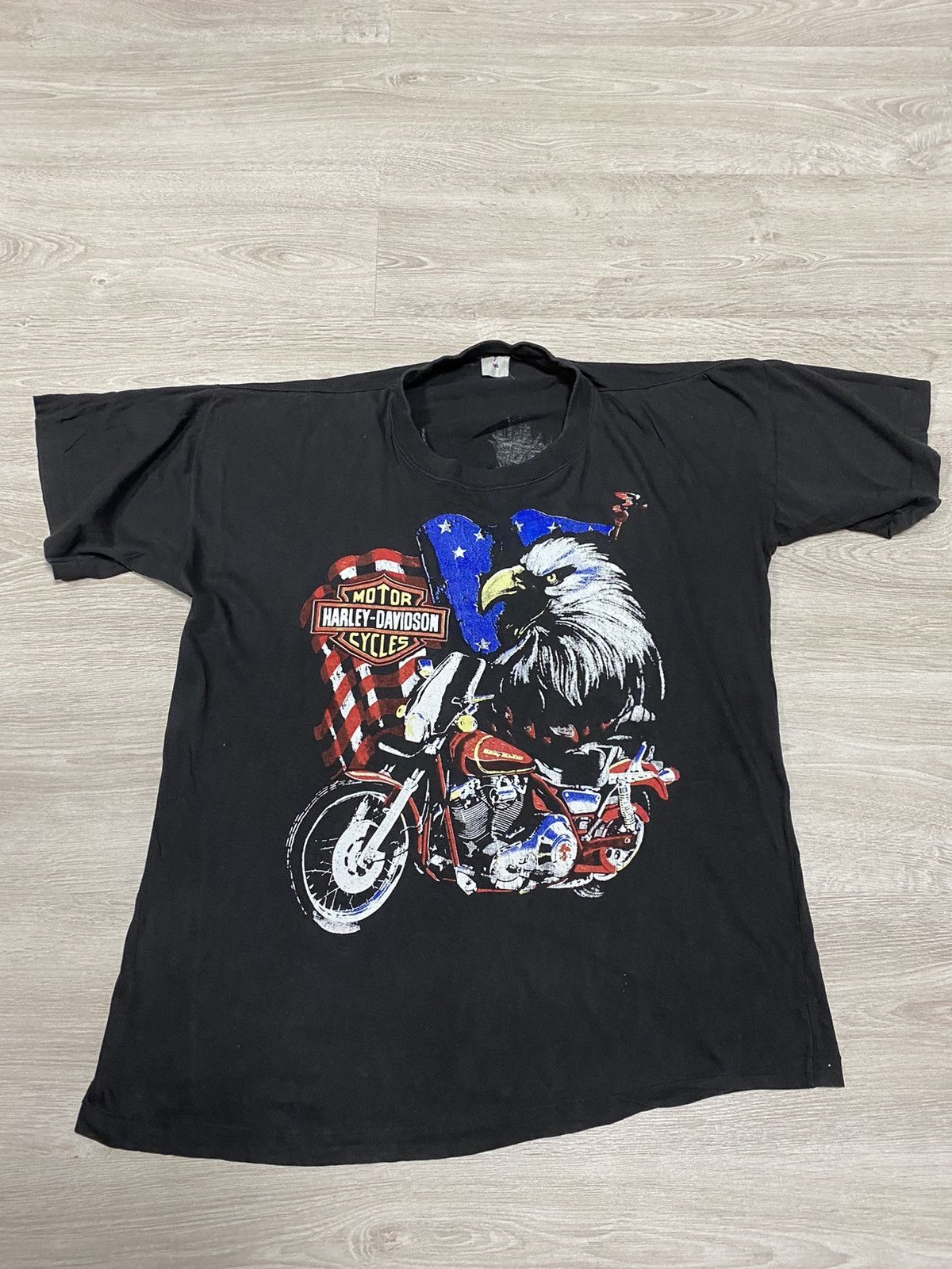 Harley Davidson Vintage 1990 Harley Davidson Born To Be Wild size L Size US L / EU 52-54 / 3 - 1 Thumbnail