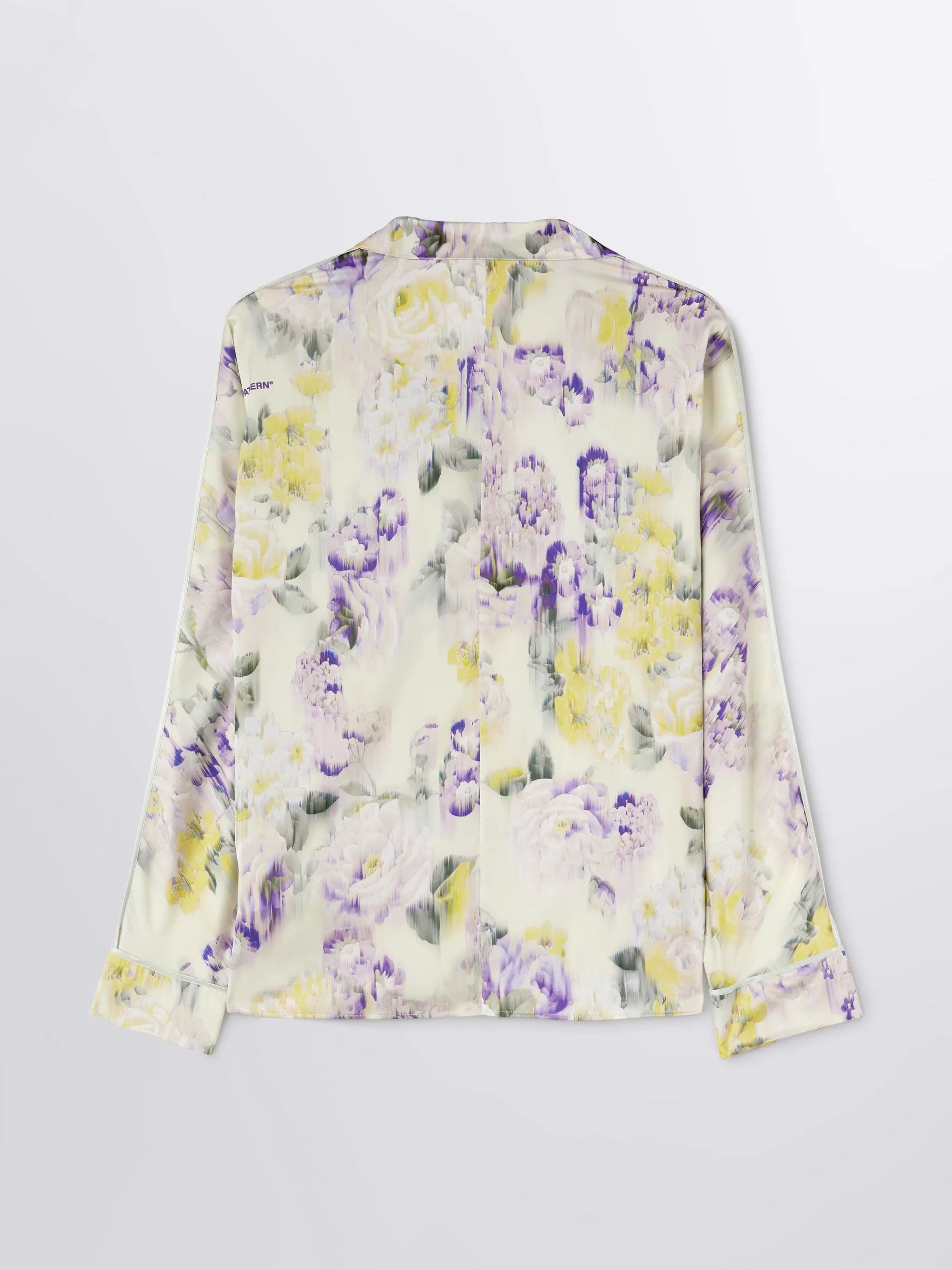 Off-White size M Off-White Satin Floral Print Shirt Pajama us 6 IT 42 Size M / US 6-8 / IT 42-44 - 2 Thumbnail