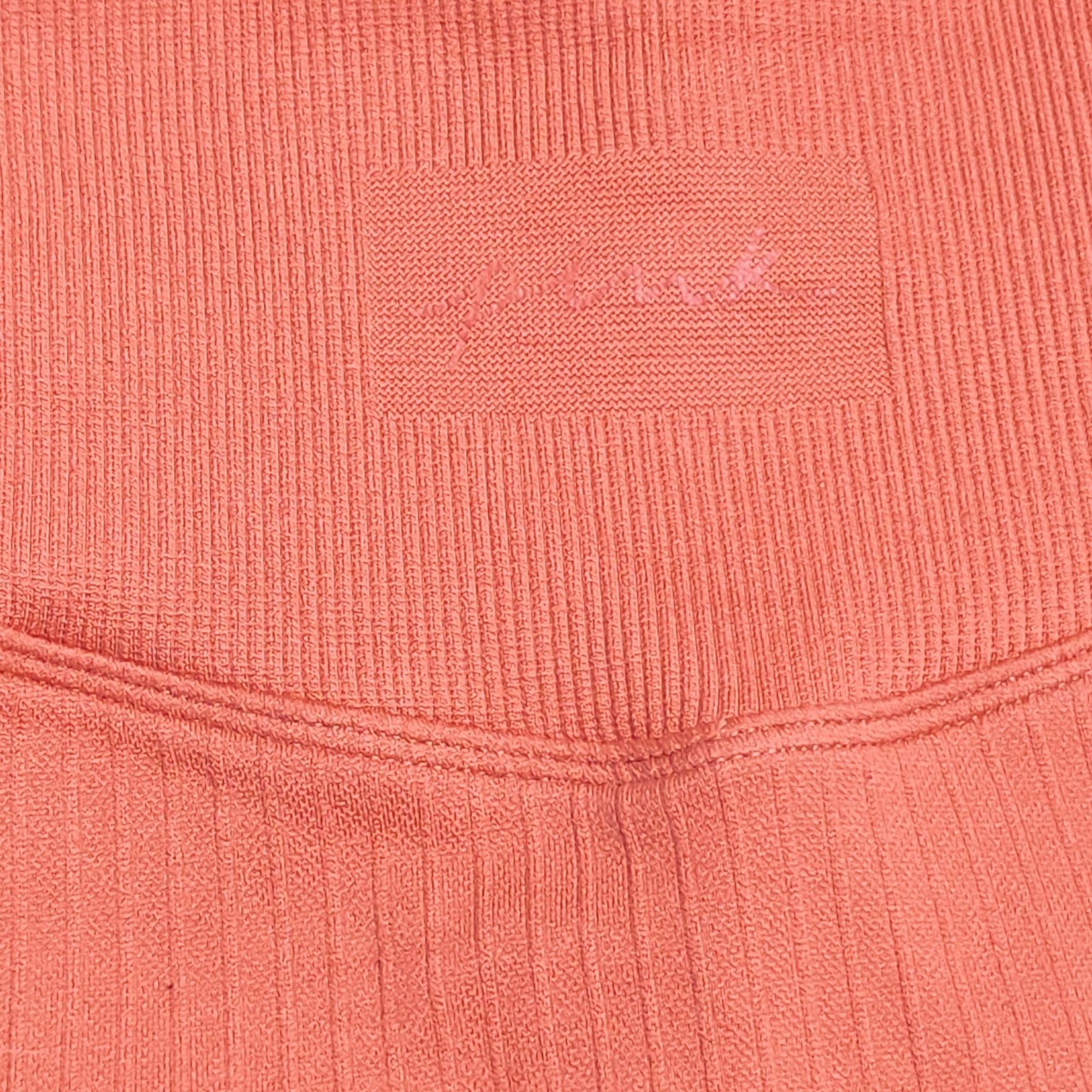 Other PINK Active S Victorias Secret Ribbed Leggings Terracotta At Size 26" / US 2 / IT 38 - 5 Thumbnail