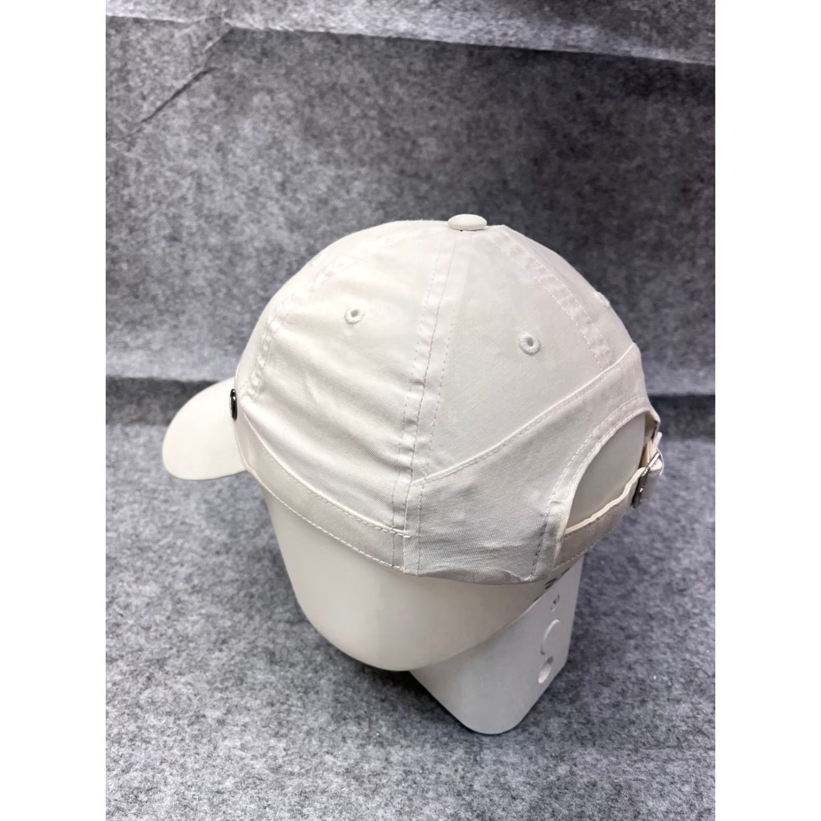 Adidas Adidas Hat Cap Strap Back Womens One Size White Cotton Twill Polyester Blend Logo Adjustable Lightweight Baseball Cap Womens Size ONE SIZE - 5 Thumbnail