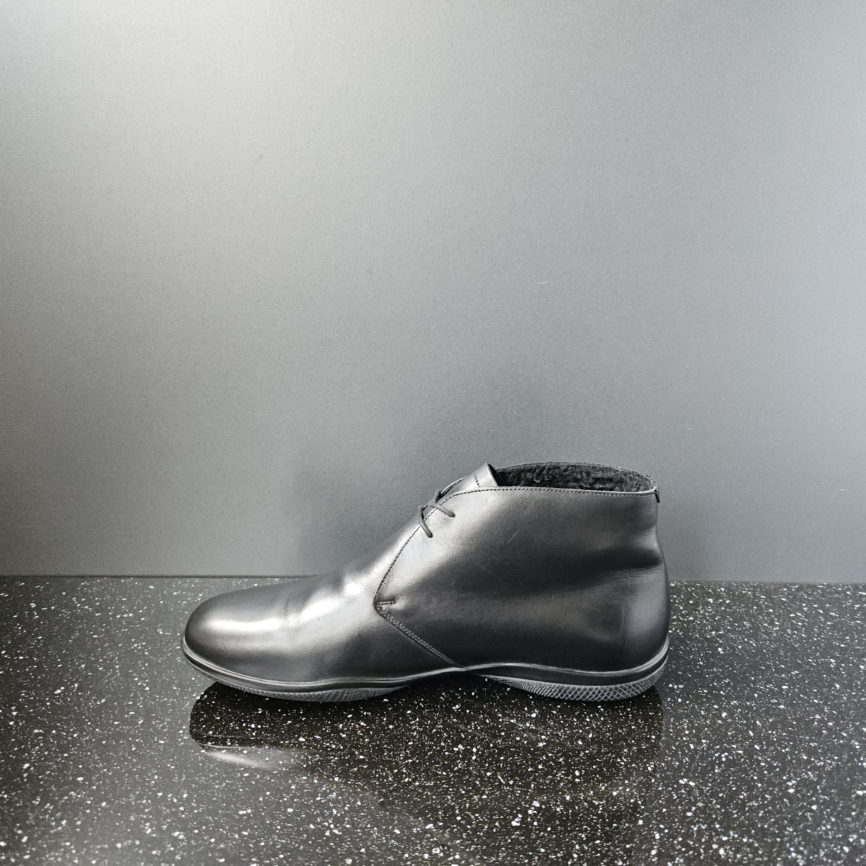 Prada Prada 4T2107 black Leather boots Fur Size US 9.5 / EU 42-43 - 2 Thumbnail