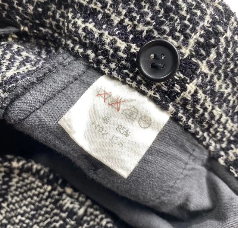 Issey Miyake issey miyake size:XL Woolen checkered trousers Size US 26 / EU 42 - 6 Thumbnail