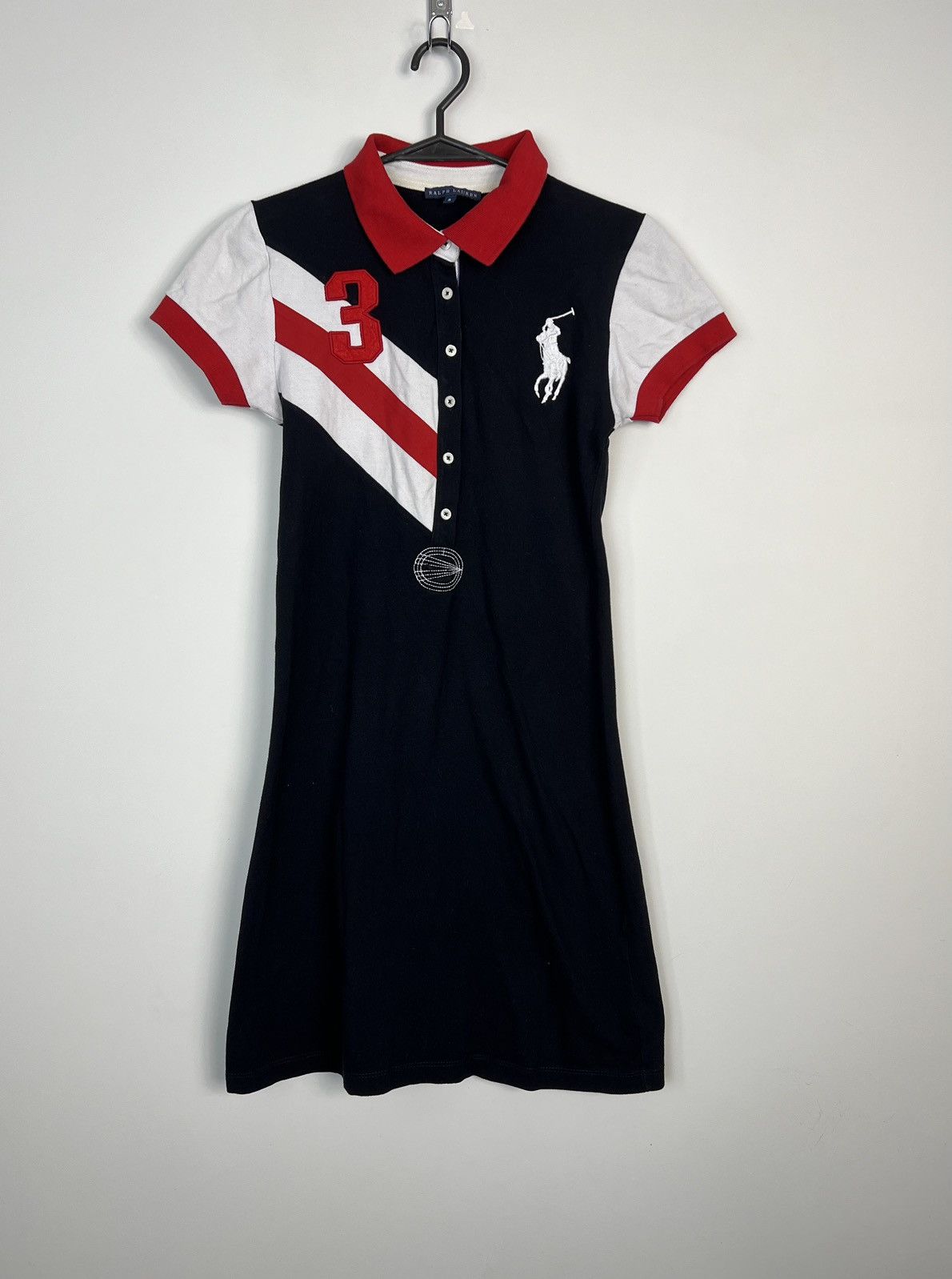 Polo Ralph Lauren × Vintage Long Dress Ralph Lauren 3 Vintage Y2K Big Pony Size S / US 4 / IT 40 - 1 Thumbnail