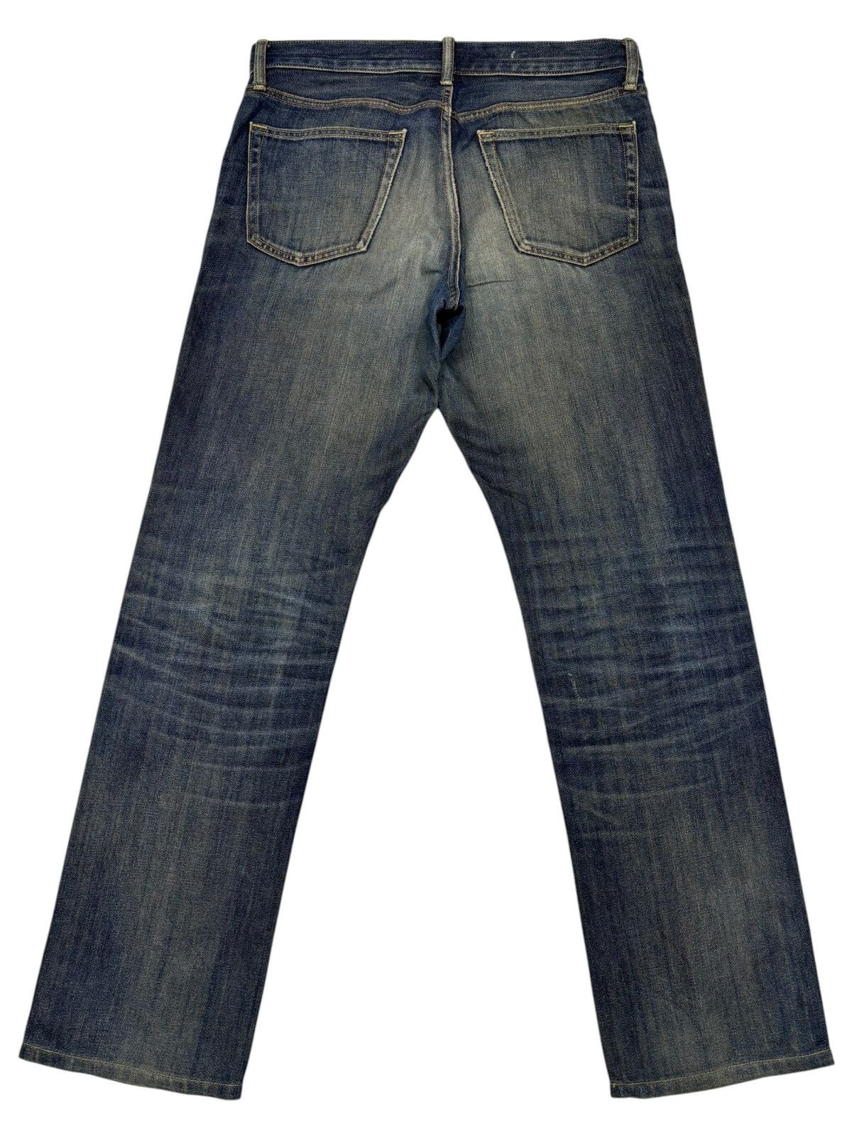 Undercover × Uniqlo UNIQLO VINTAGE JAPAN MUD WASH DENIM JEANS Size US 35 - 8 Thumbnail