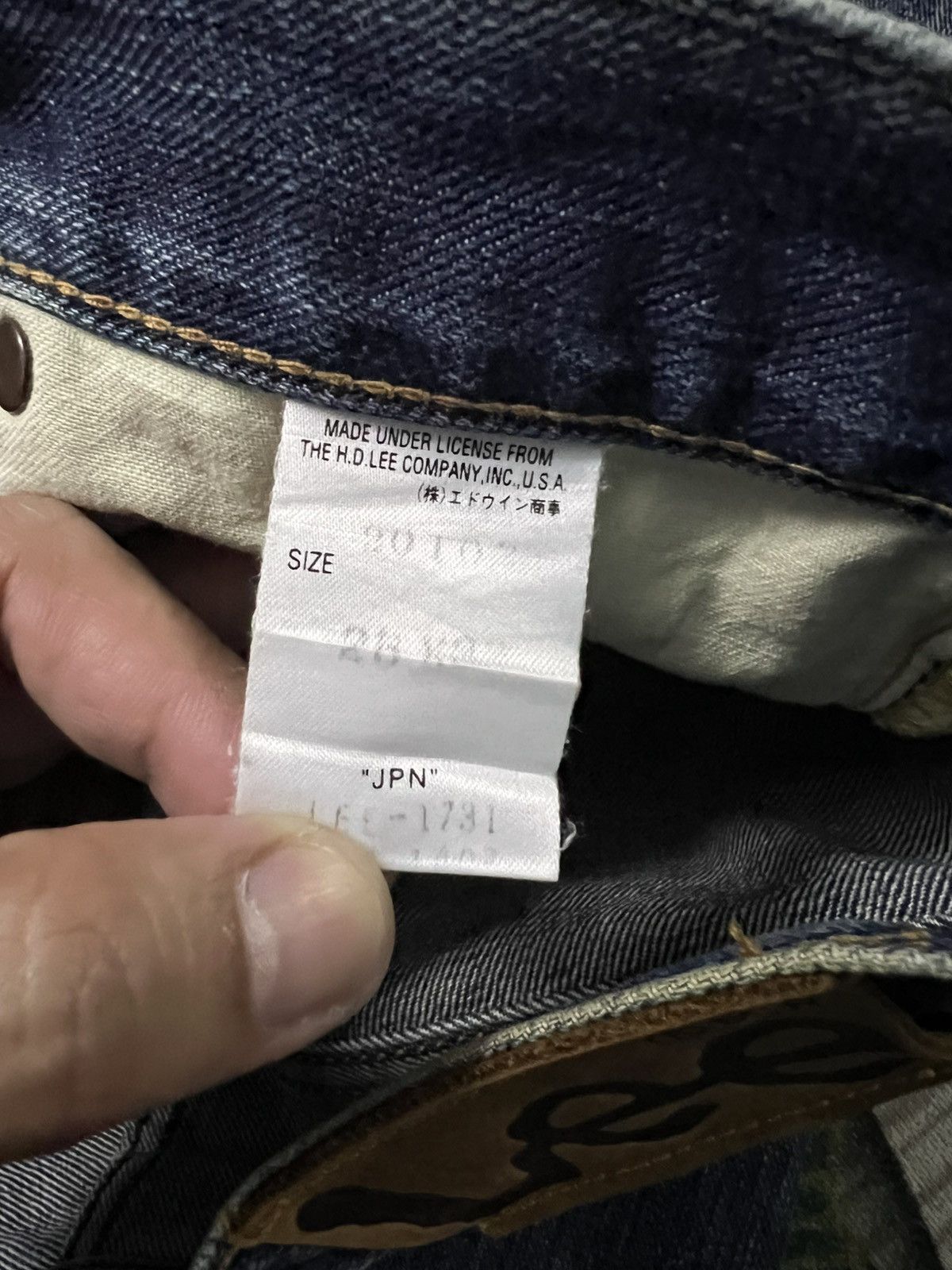 Japanese Brand 💥Flare💥Vintage Lee Riders Distress Jean Size US 30 / EU 46 - 22 Thumbnail