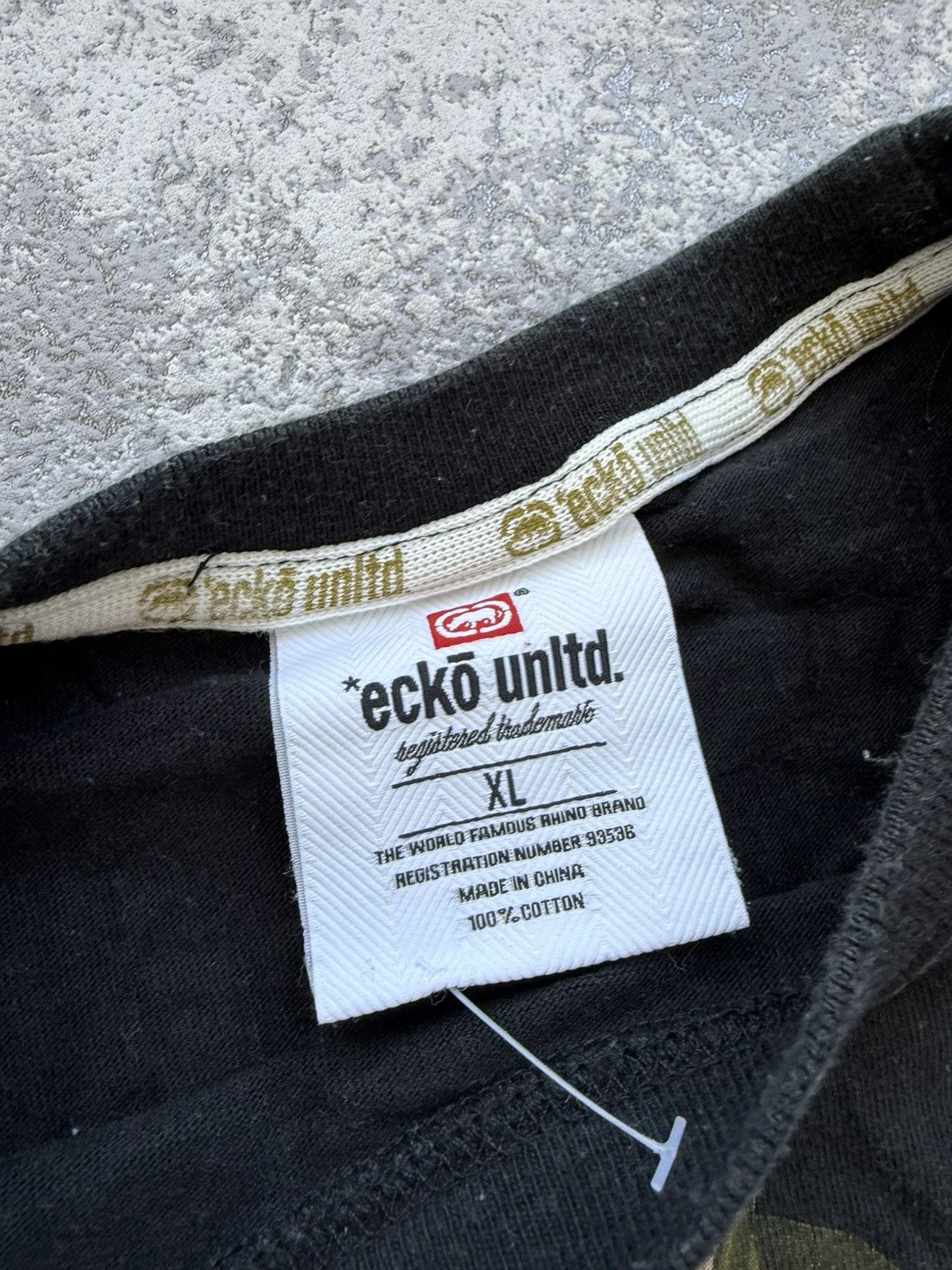 Marc Ecko × Vintage Marc Ecko Unldt. Rap Vintage Y2K T-Shirt Size US XL / EU 56 / 4 - 5 Thumbnail