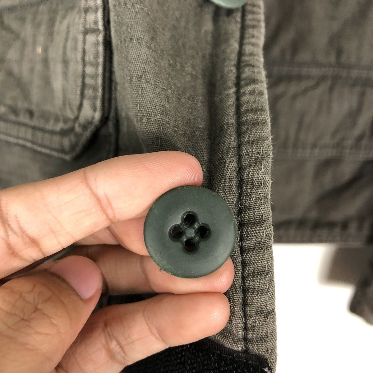 Japanese Brand 🔥CROPPED BIKER JACKET BONDAGE MILITARY NU JAPAN Size US M / EU 48-50 / 2 - 16 Thumbnail